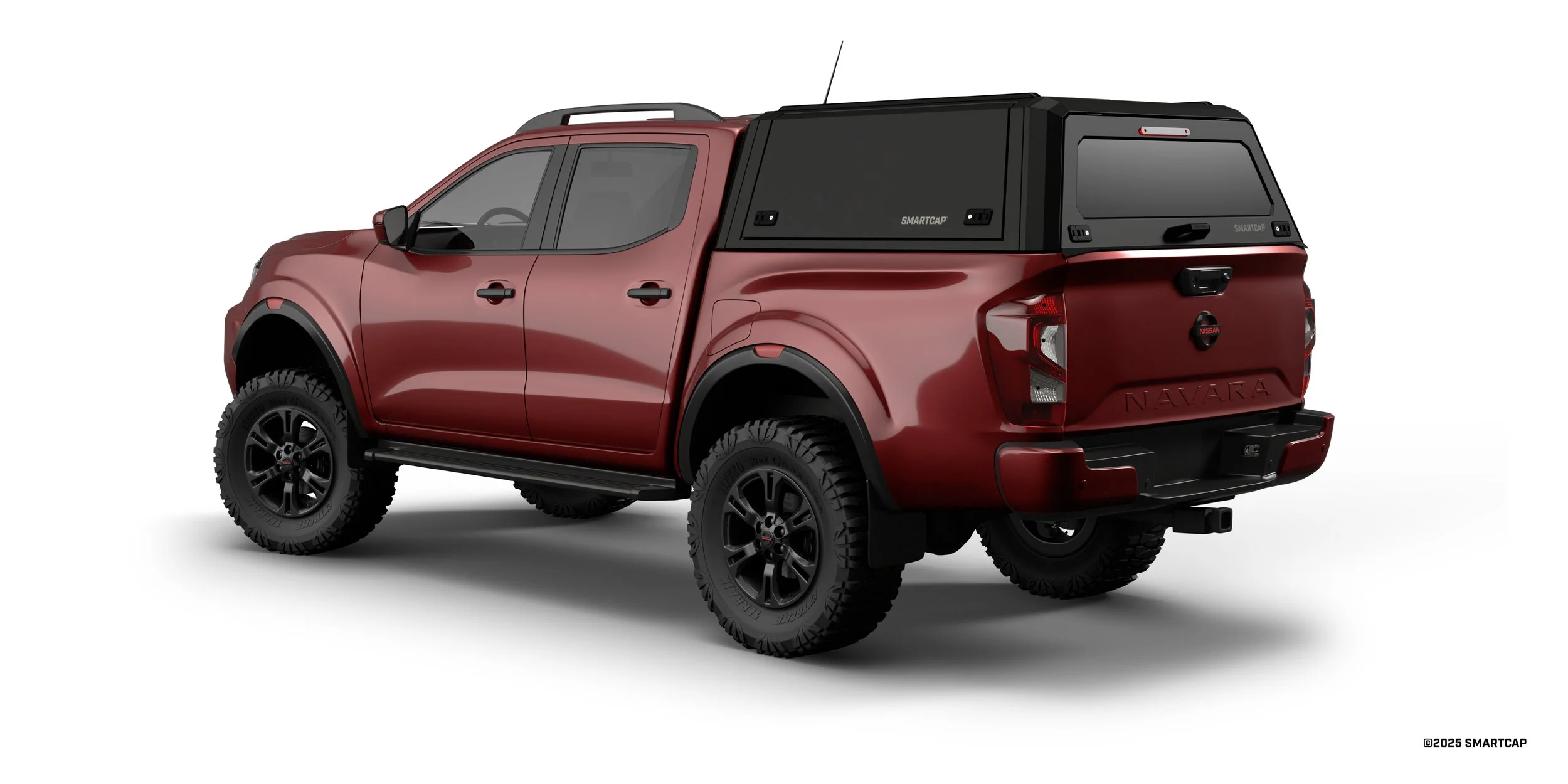 SmartCap EVOa Nissan Navara 2021+ 3 Drivers Rear Three Quarter.jpg
