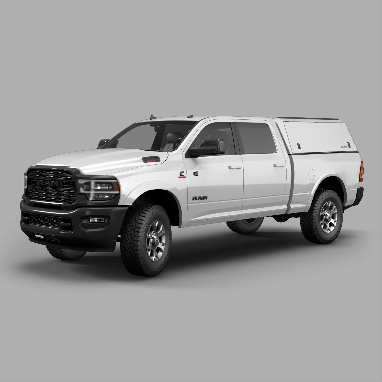 RAM 2500 HD 2020+ 6'4" Bed Commercial White (WN)
