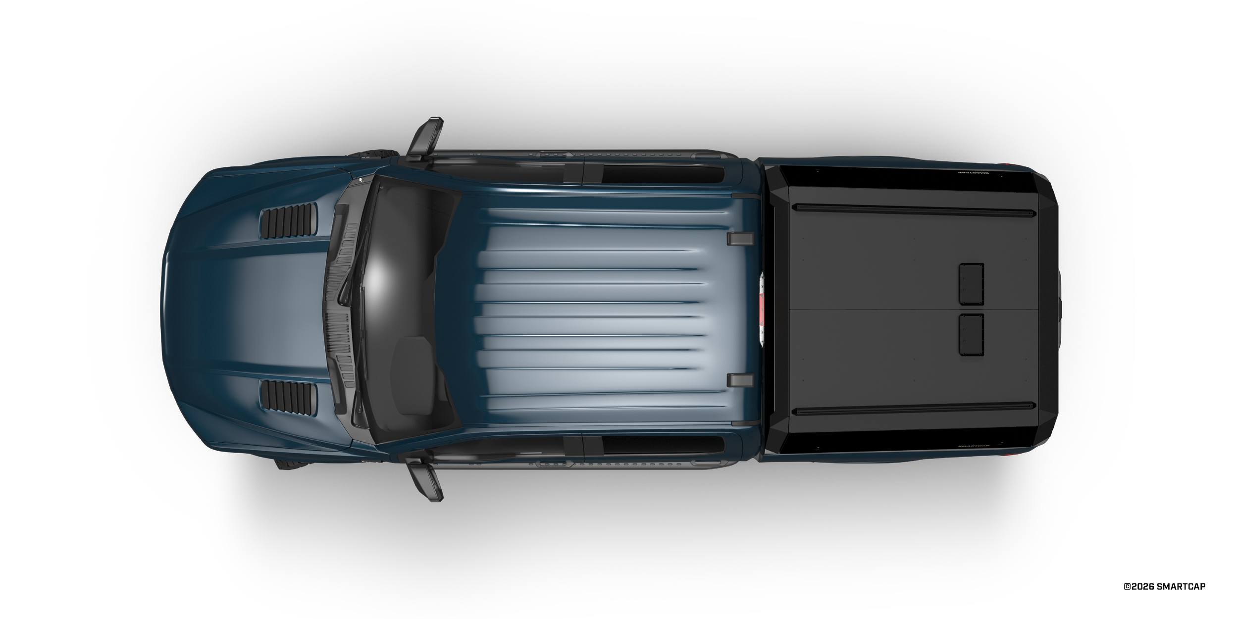 SmartCap Edge Sport Ford F150 2021+ Short Bed BN 6 Top View.png
