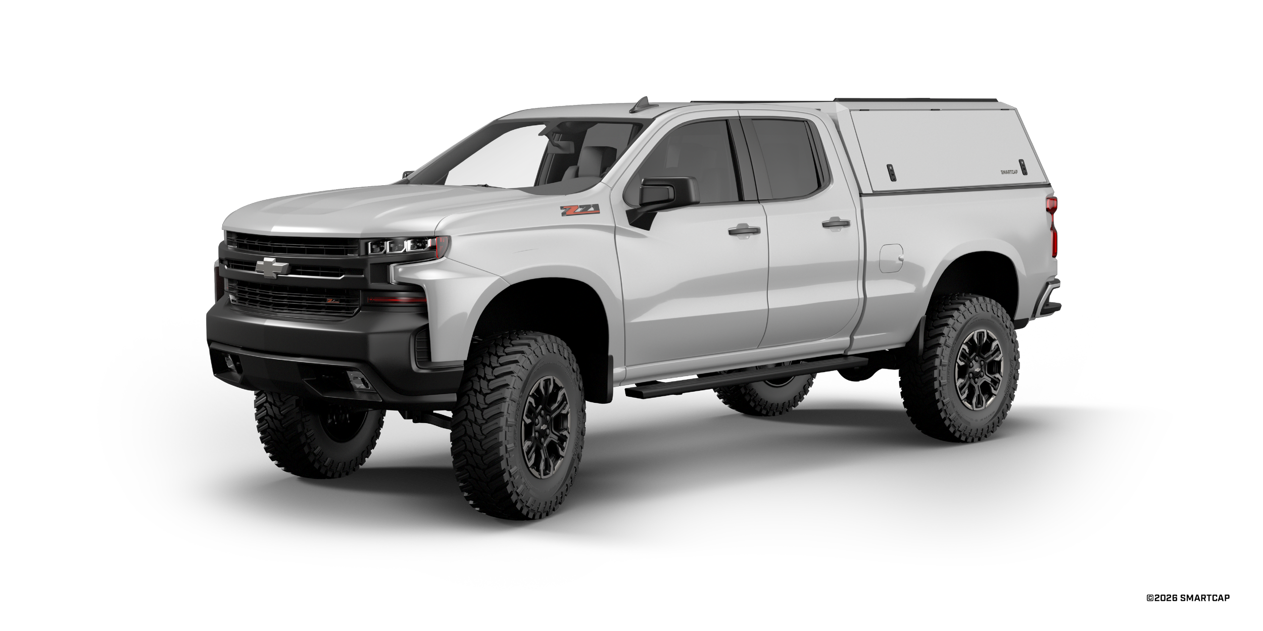 SmartCap Edge Commercial Silverado 1500 2019+ Standard WN 1 Drivers Front Three Quarter.png
