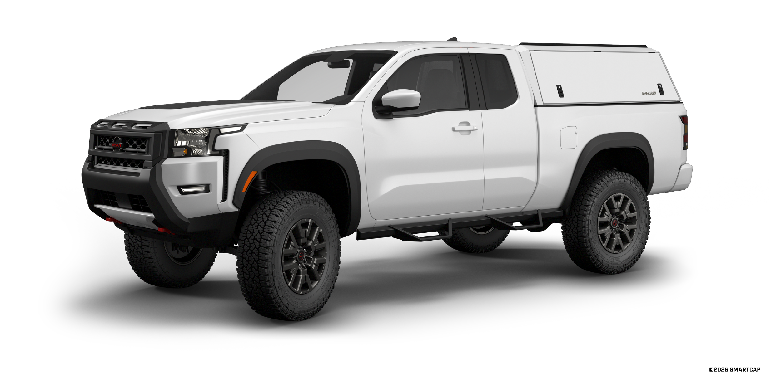 SmartCap Edge Defender Nissan Frontier 2022+ 6ft Bed WN 1 Drivers Front Three Quarter.png
