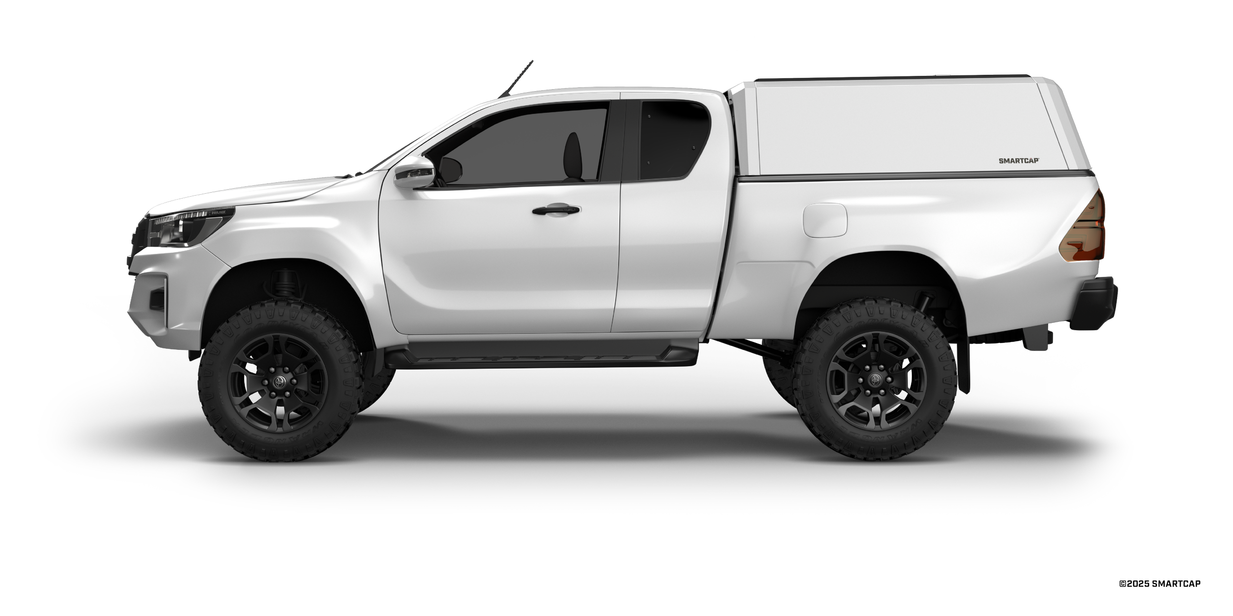 SmartCap EVOh Hatchback Toyota Hilux Extended Cab 2016-Current 2 Drivers Side.png