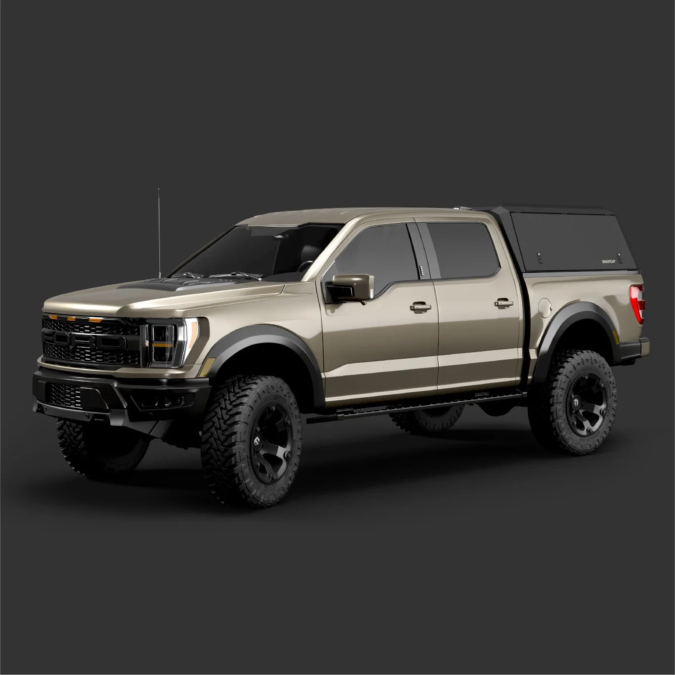 Ford F150 2021+ 5'5" Bed Matte Black (BN)