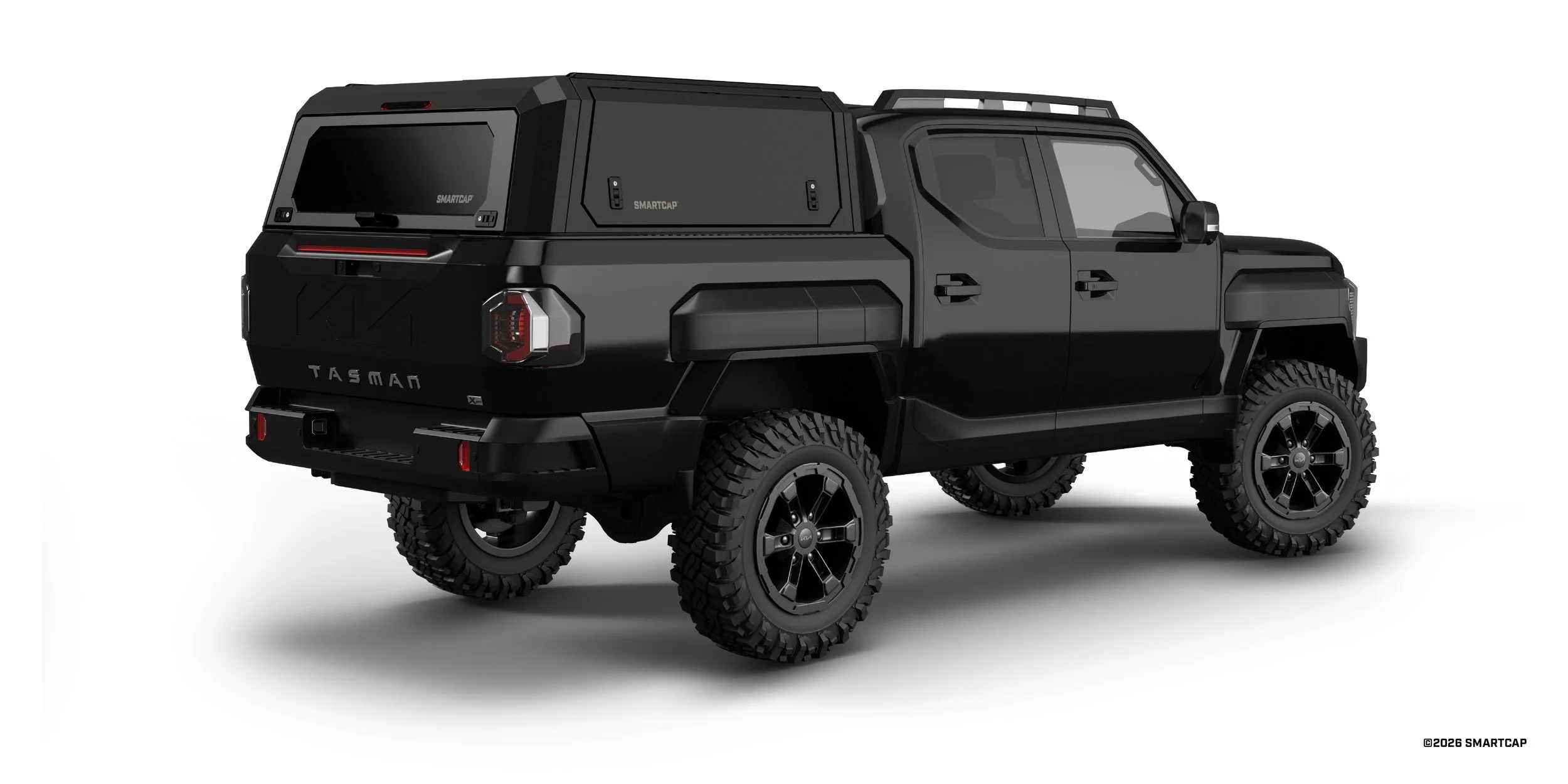 SmartCap EVOa Kia Tasman 2026+ Double Cab 5 Passenger Rear Three Quarter.jpg