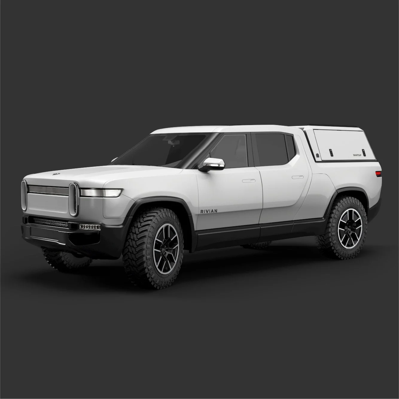 Rivian R1T 2021+ 4'6" Bed Commercial White (WN)