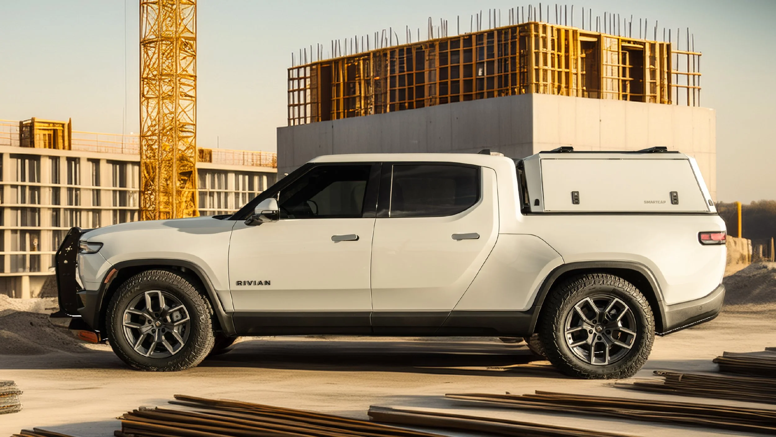 Edge Commercial Rivian R1T 2021+ Short Bed in Matte Black 6 Bottom Image.jpg