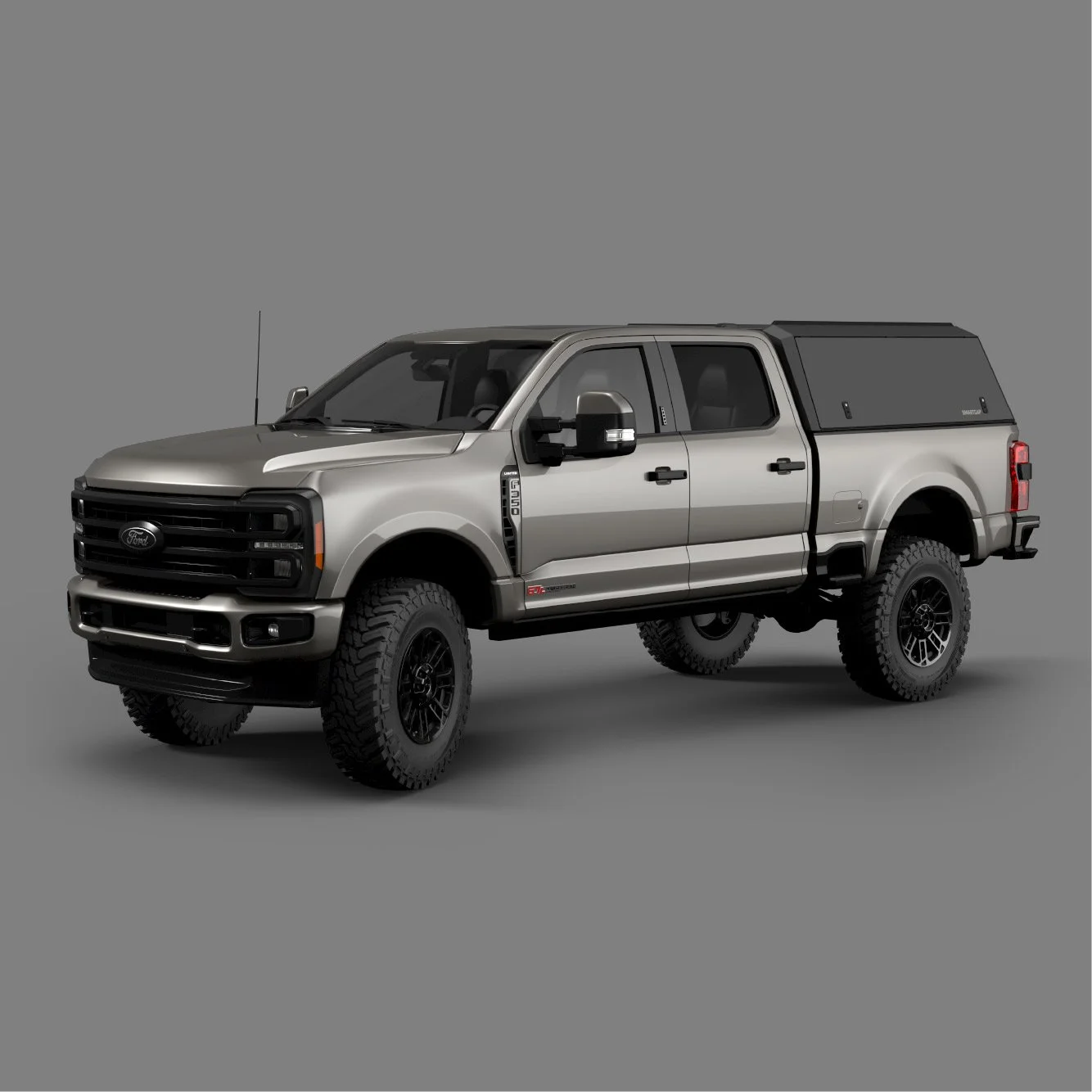 Ford Super Duty 2023+ 6'8" Bed Matte Black (BN)