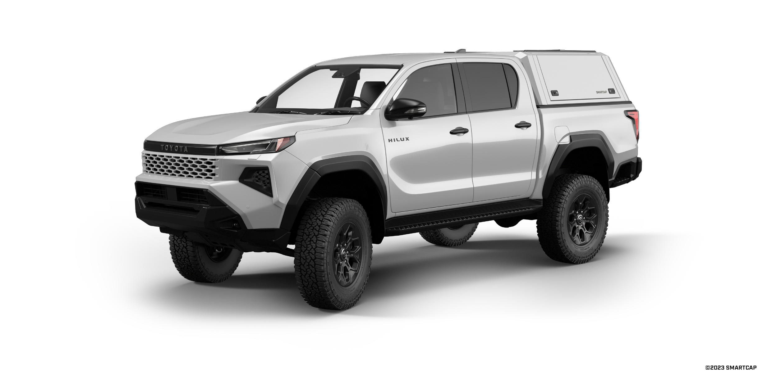 SmartCap EVOc Toyota Hilux 2026+ 1 Drivers Front Three Quarter.png