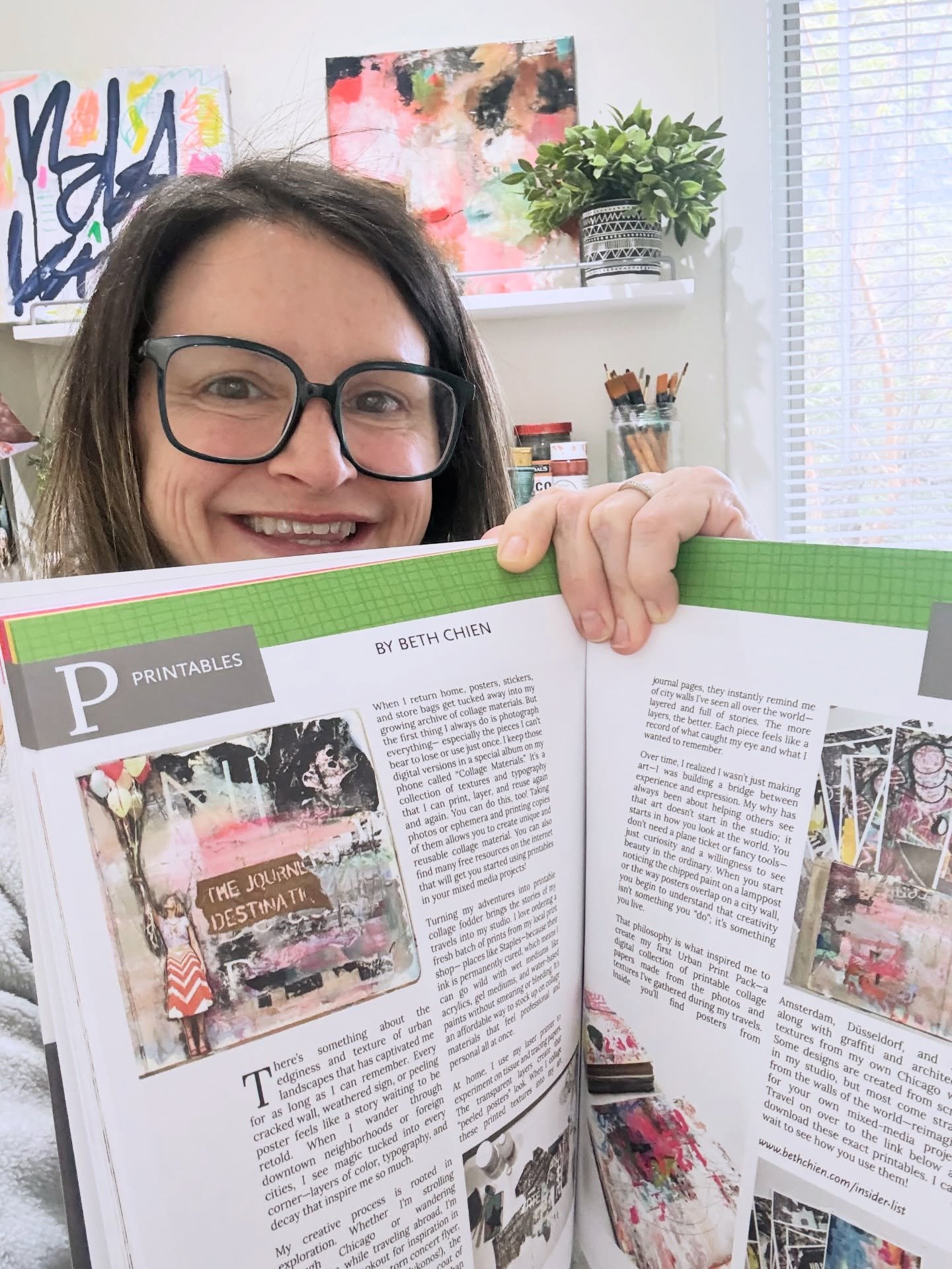 Thank you to Suzanne at @strawberrymoonmag for including my article in issue 10! I shared my favorite ways that I turn my adventures into unique printables to use in my art! These are high-quality magazines. And there is a digital copy for only $12!!
