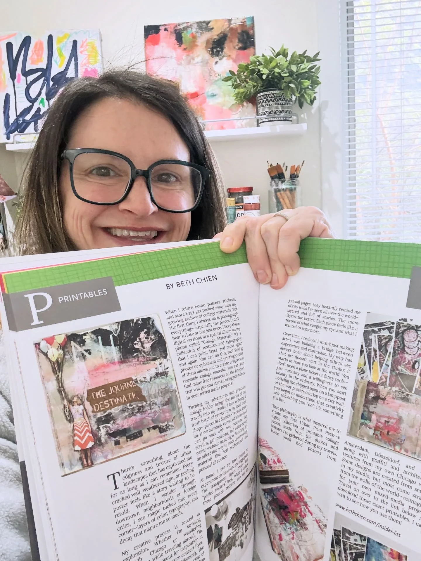 Thank you to Suzanne at @strawberrymoonmag for including my article in issue 10! I shared my favorite ways that I turn my adventures into unique printables to use in my art! These are high-quality magazines. And there is a digital copy for only $12!!