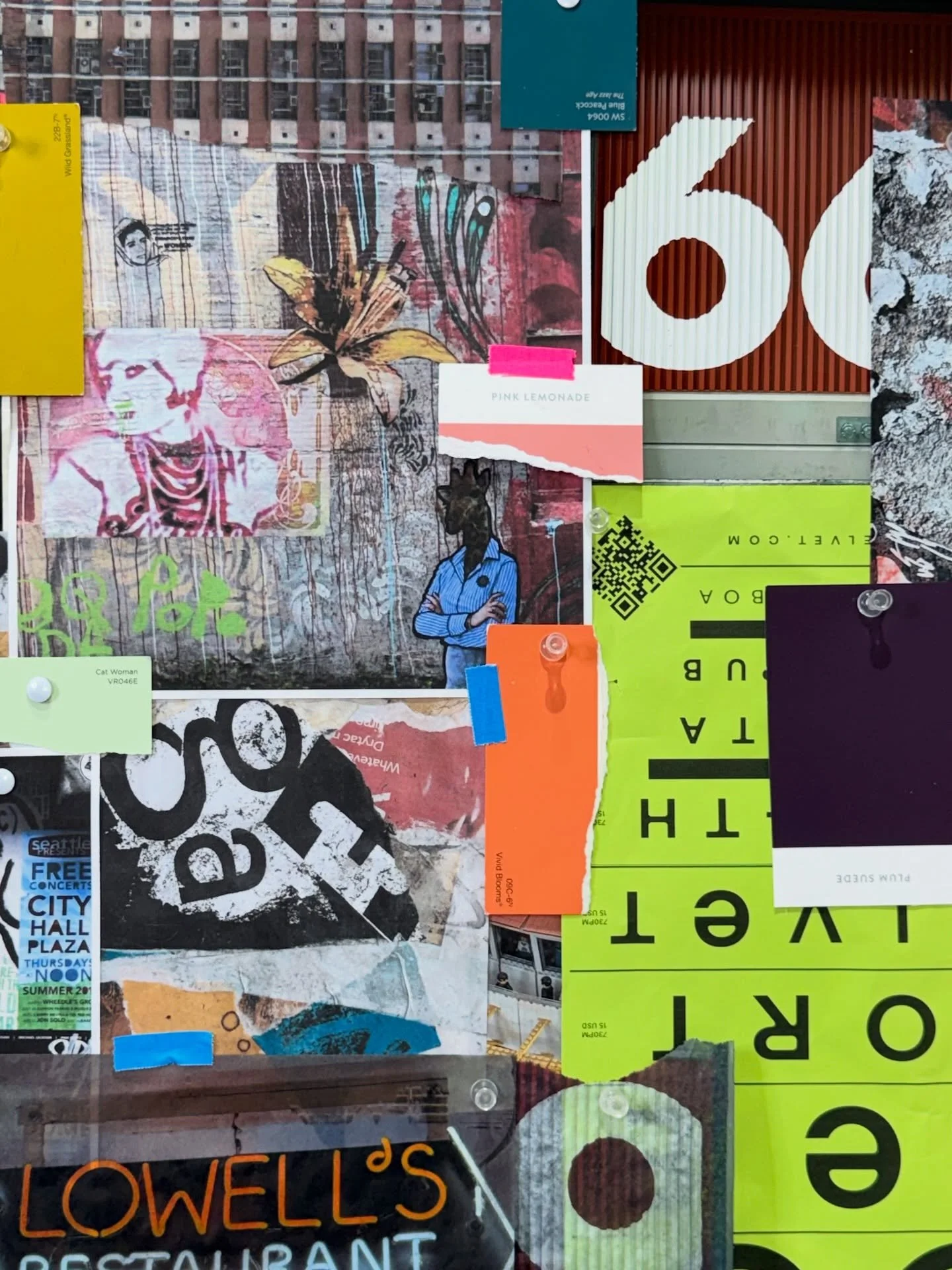 Swipe through and tell me which one you&rsquo;d turn into art first. 👀

I&rsquo;m always drawn to layered city details like this&mdash;torn edges, bold letters, weathered surfaces, unexpected color combos. It&rsquo;s basically a goldmine for mixed m