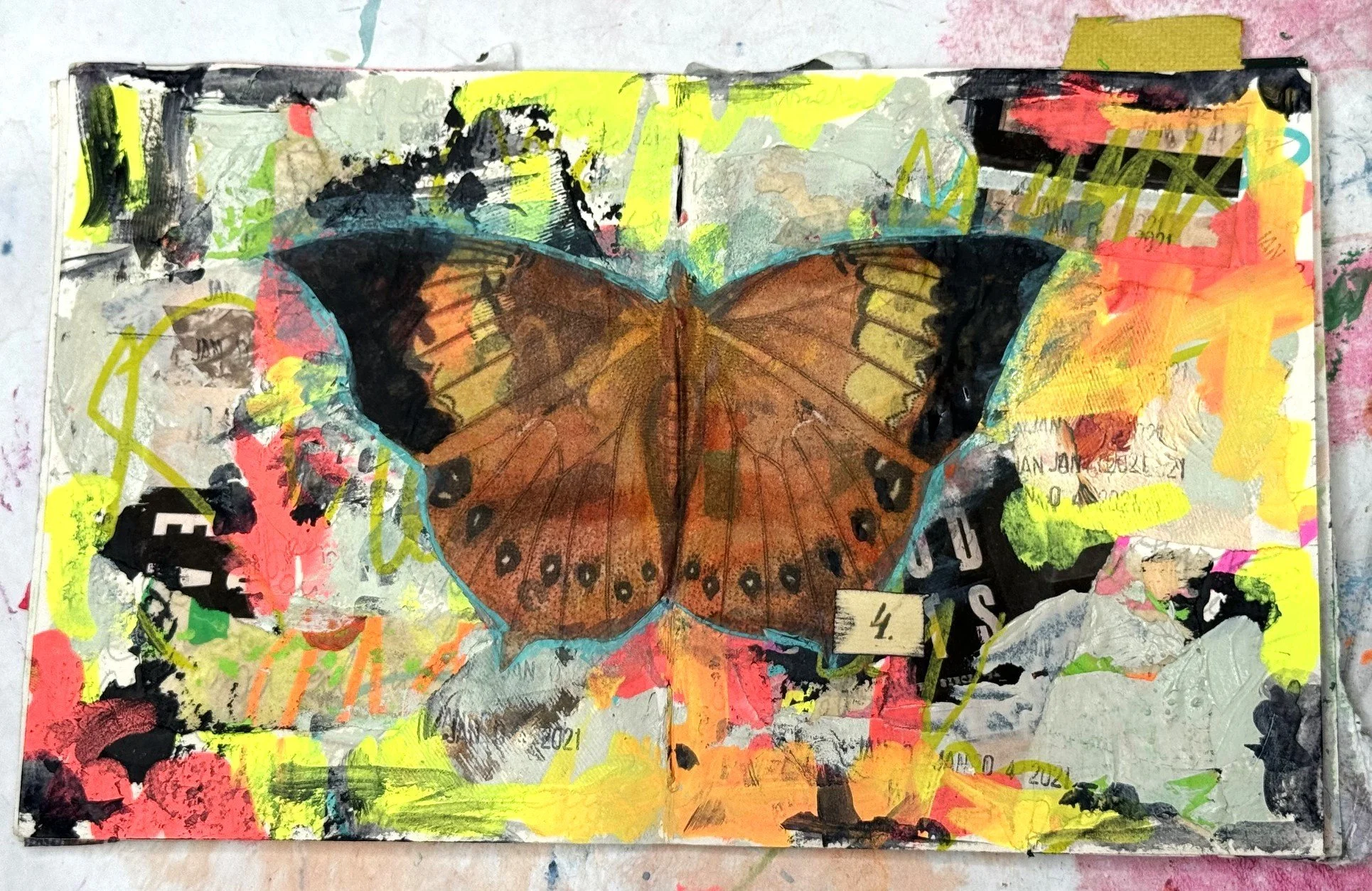 And out of the cocoon of sadness, emerged a butterfly