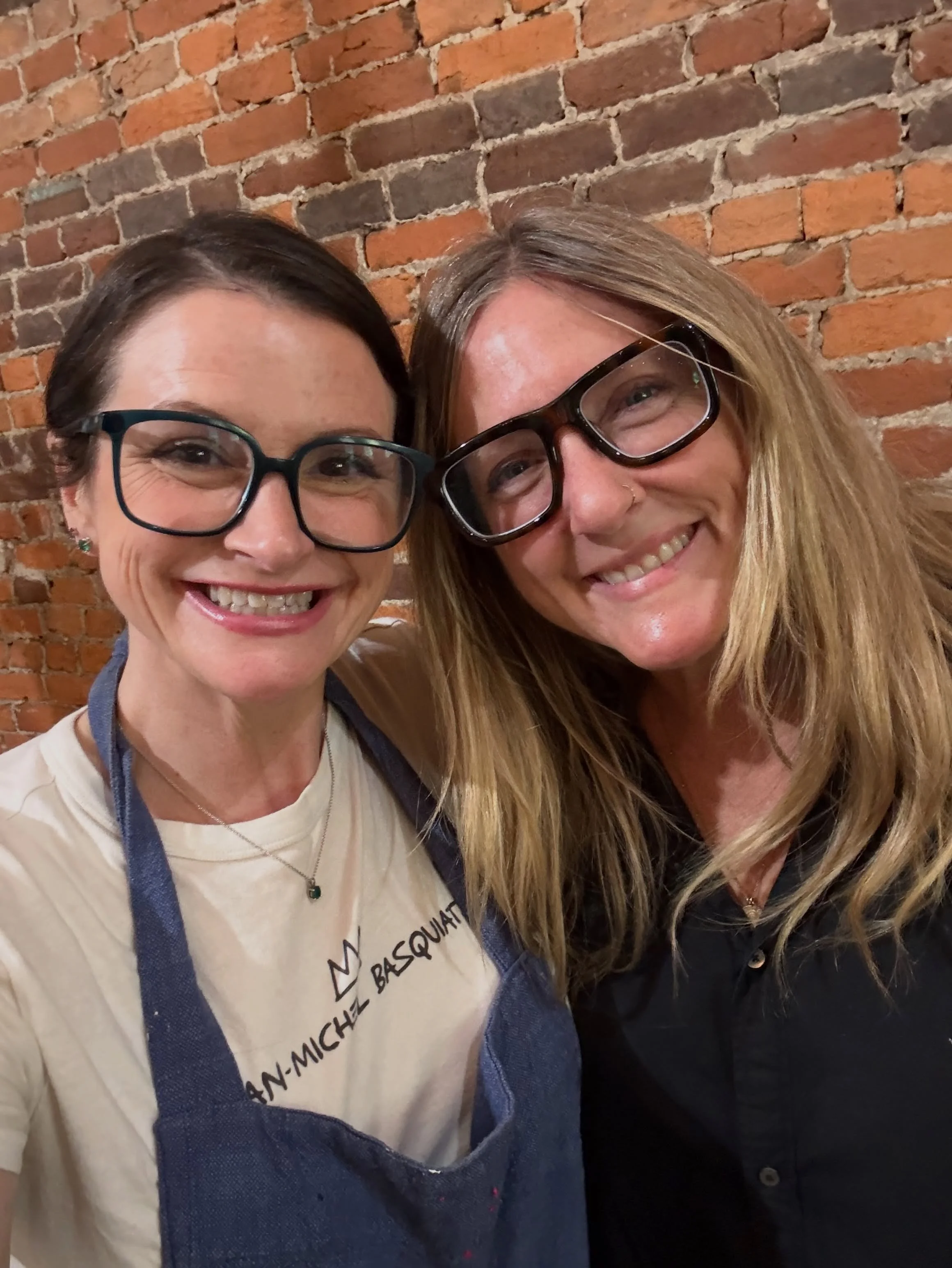 This woman is a true blessing on this earth. 
She has been an inspiration to me for many many years. 
I learned so much this past weekend. About how I want to move forward in my art, my practice and even my business. 
Being the student again and lear