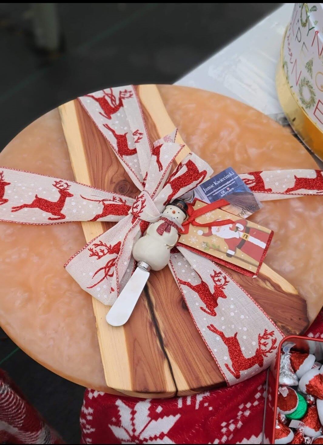 (Sold) Cedar charcuterie board