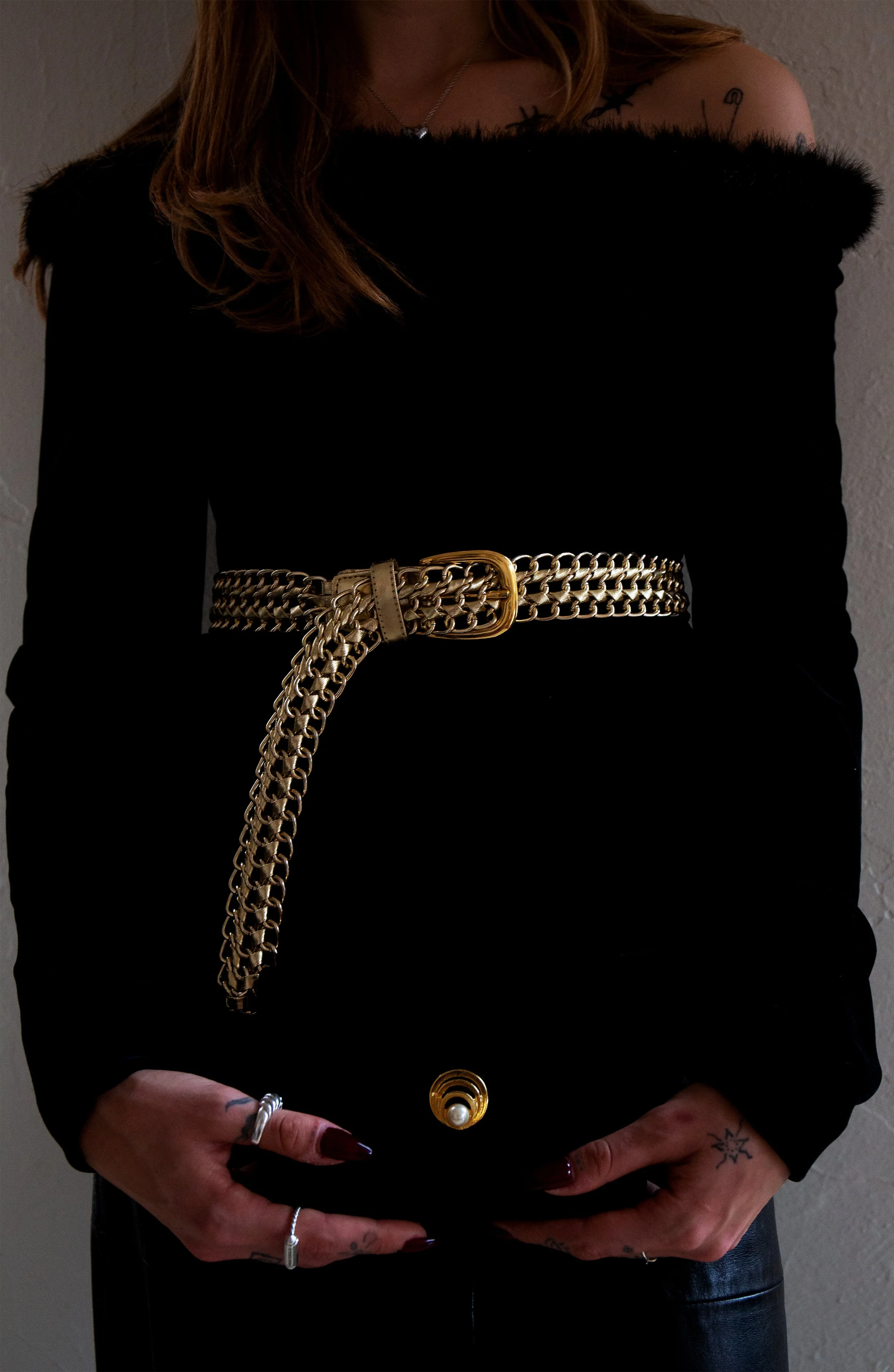 Gold Chain Belt