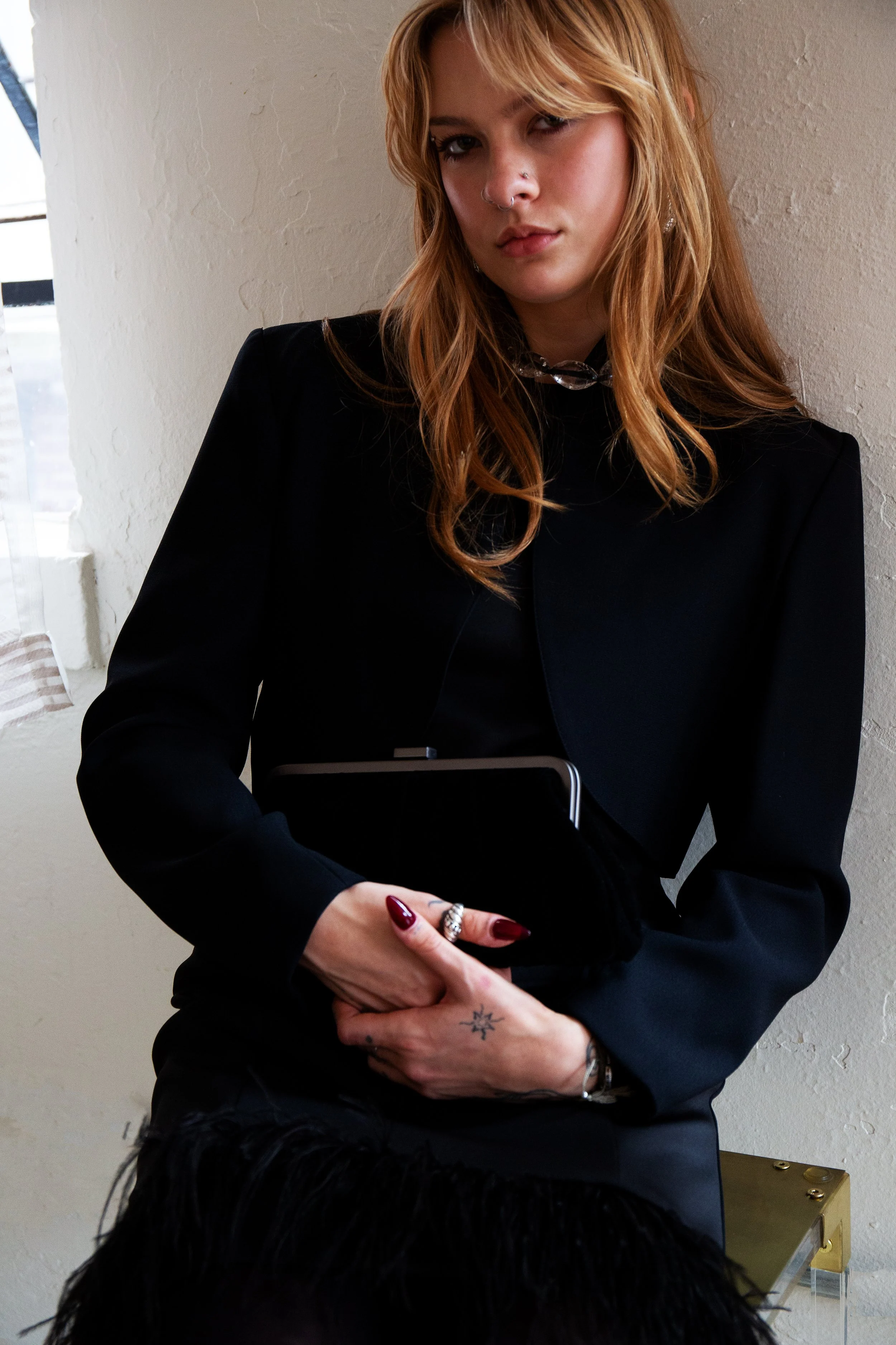 Cropped Bolero Jacket