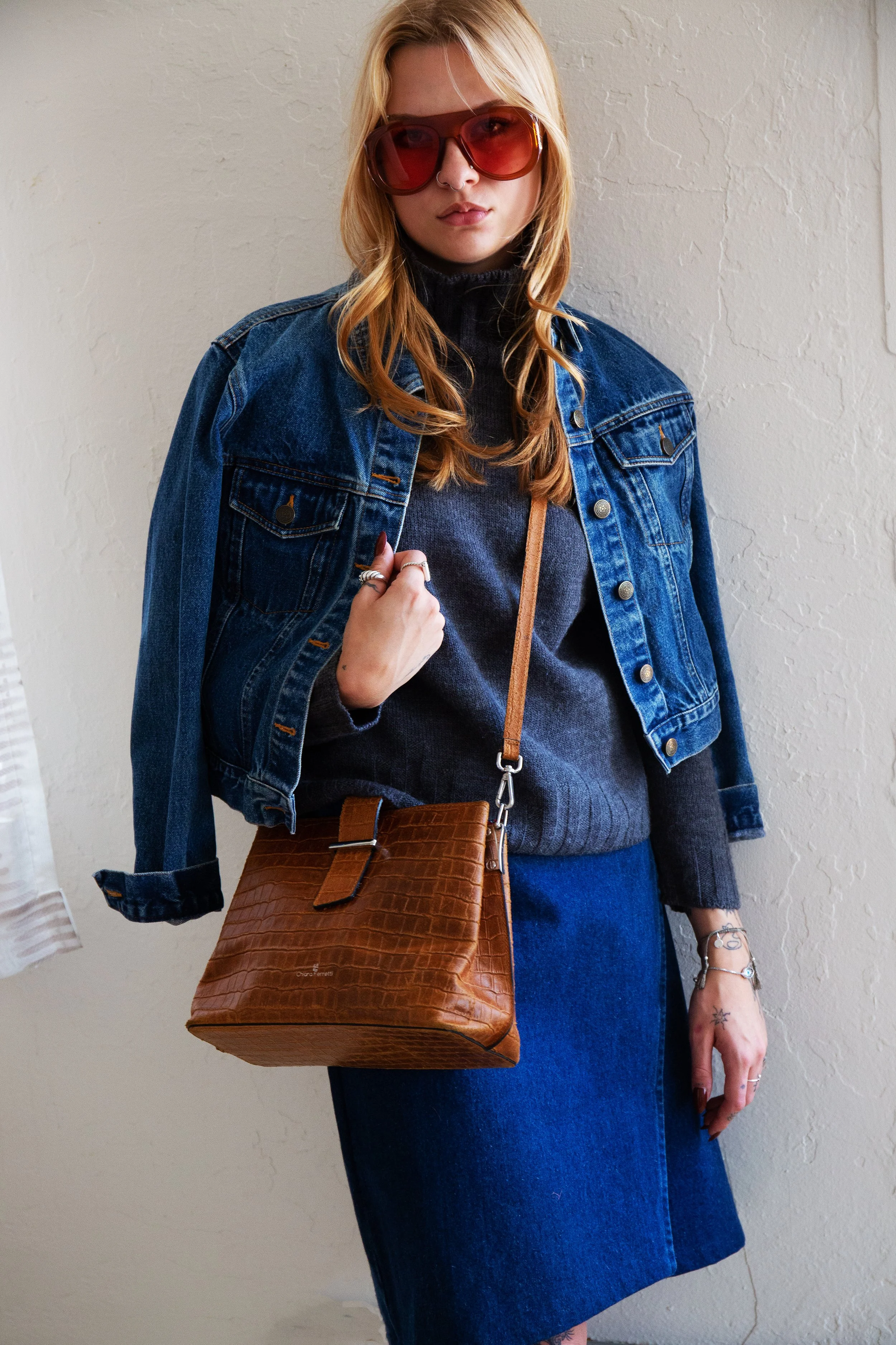 Cropped Denim Jacket