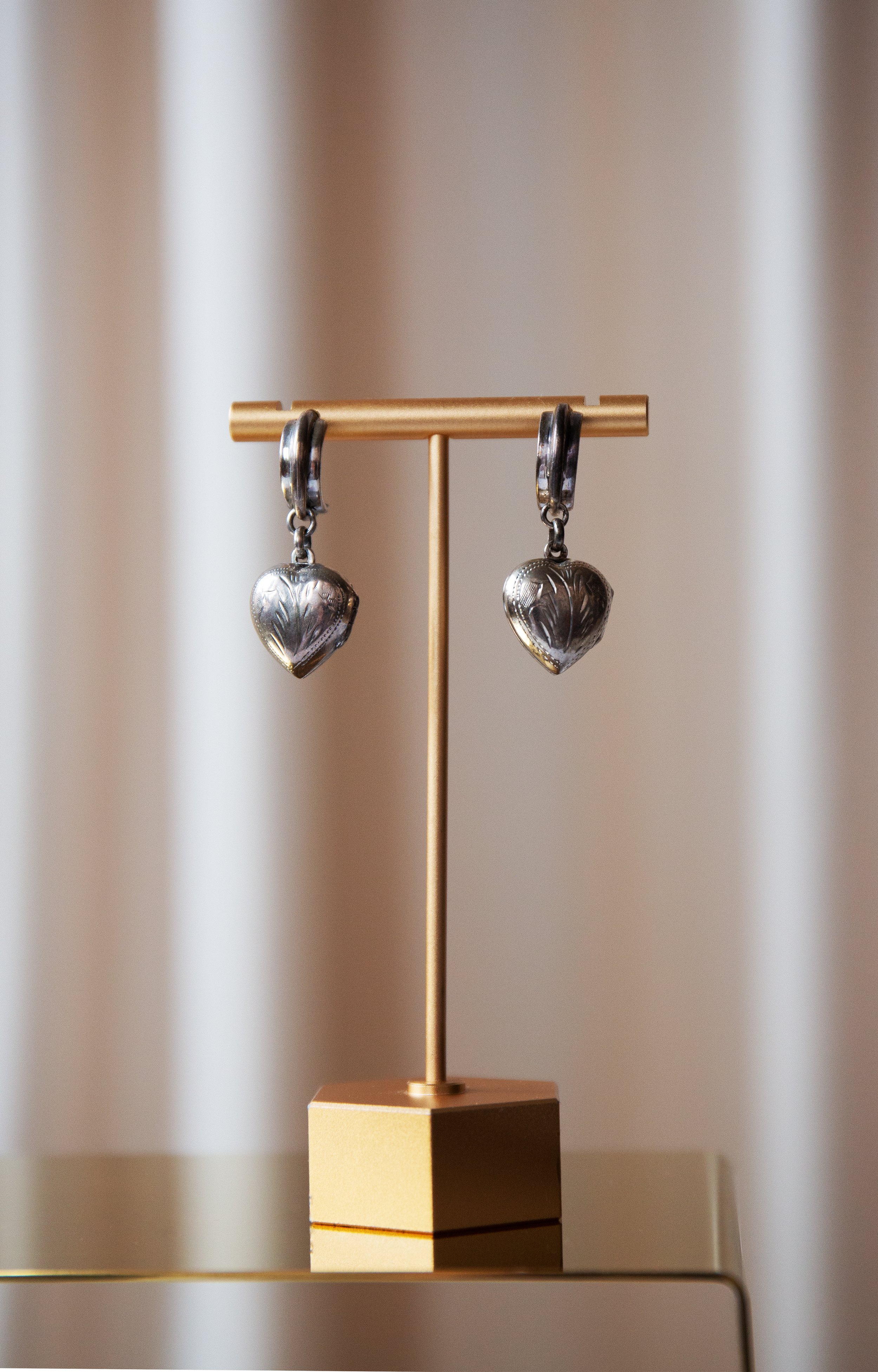 Sterling Silver Hearts