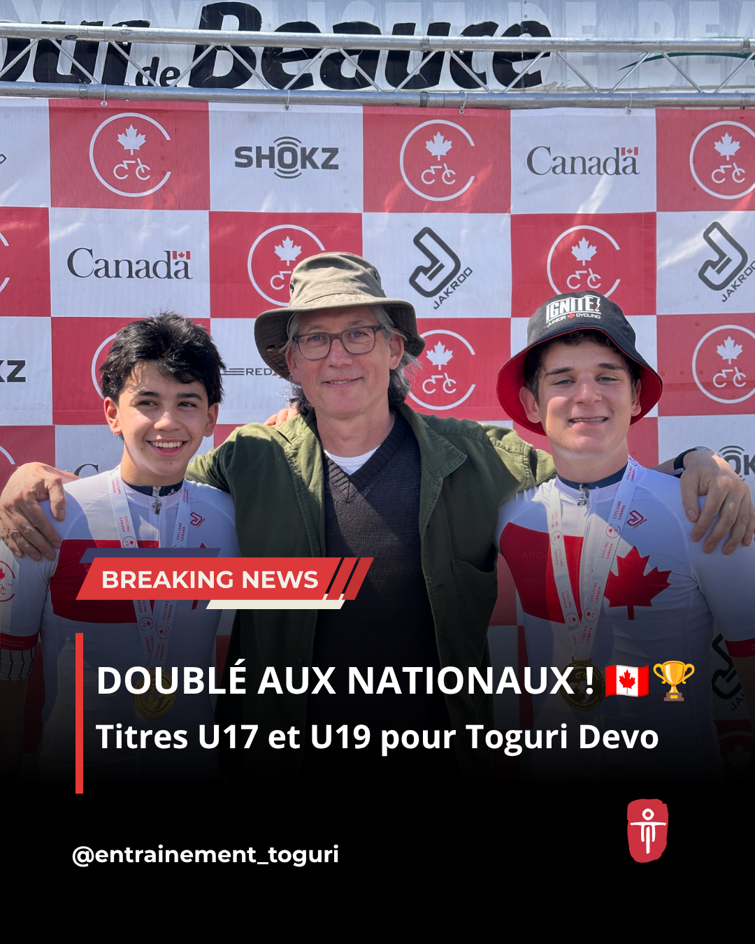 Triple Gold at Nationals