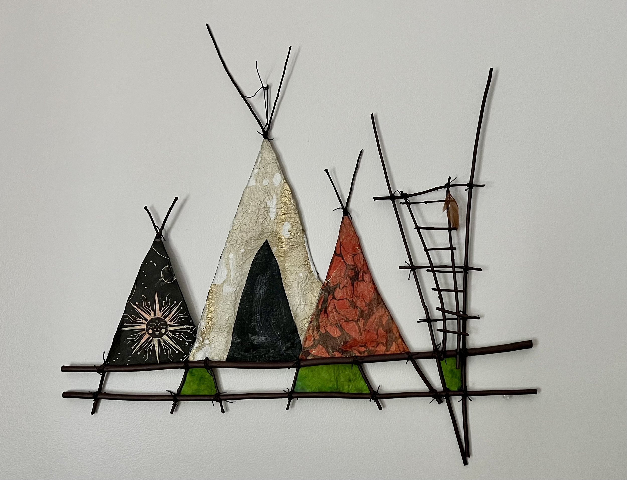 3 Tents and a Ladder