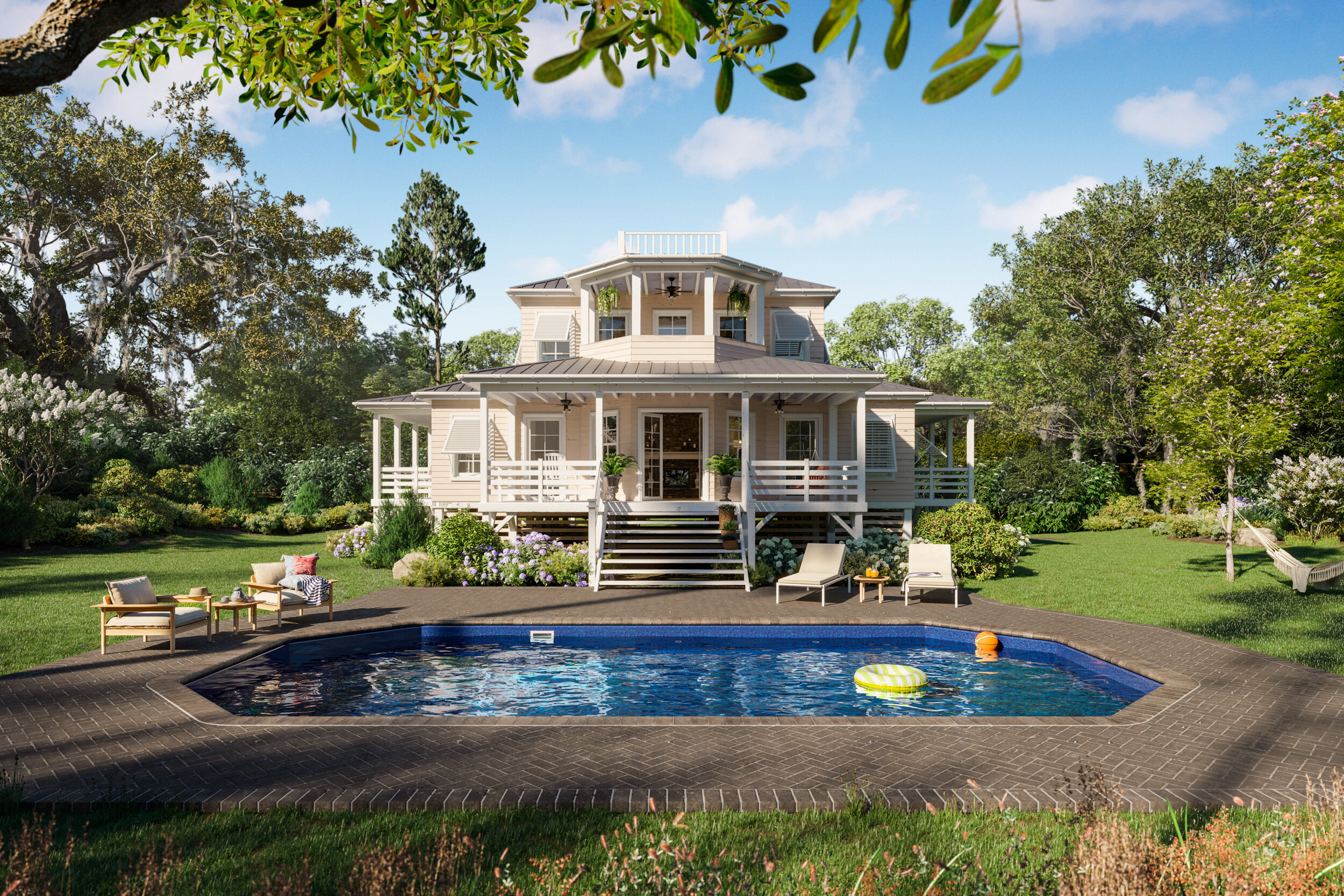 Latham Pools Collection — Recent Spaces - London-Based Architecture &  Design Rendering Agency