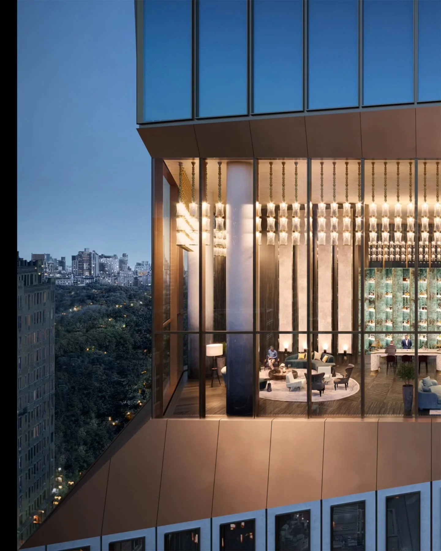 It's often said that it's the amenities that really set condominium properties apart. Extell, Sn&oslash;hetta, SLCE and ABConcept have brought a unique, elevated offering to luxury living at landmark Upper West Side gem 50 West 66th Street, as shown 