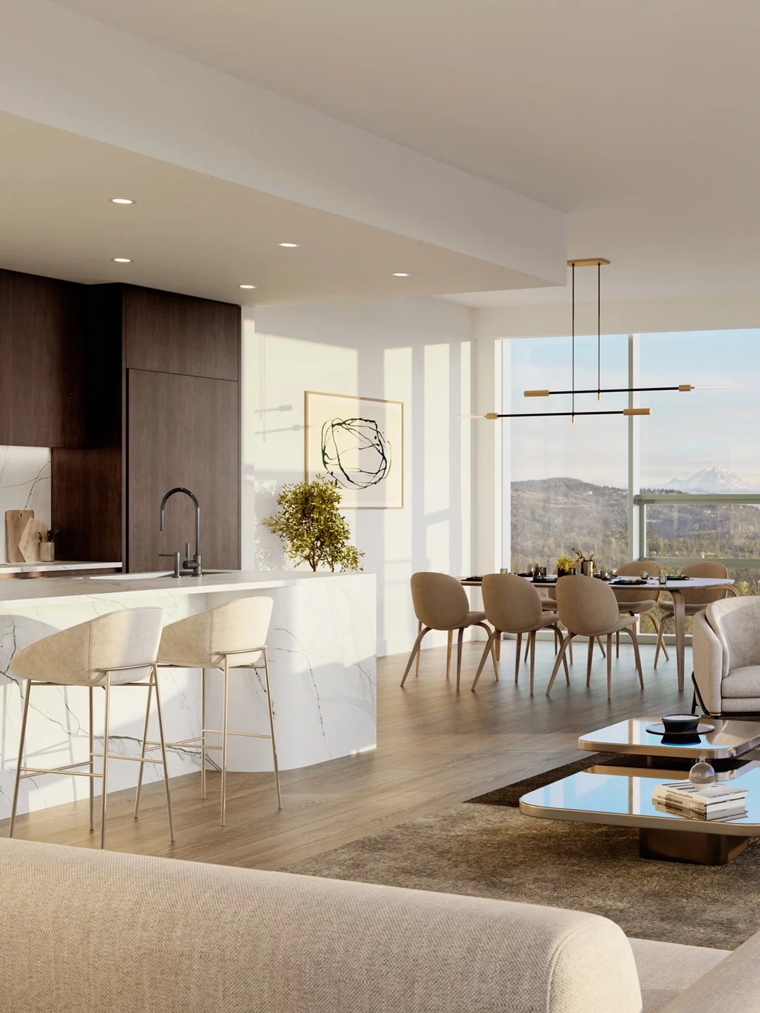 In property marketing and real estate, connection to context is everything, because where you live isn't just the immediate space you're in - it's also the neighbourhood, its landmarks and your buyers' relationship to it all. Recent Spaces understand