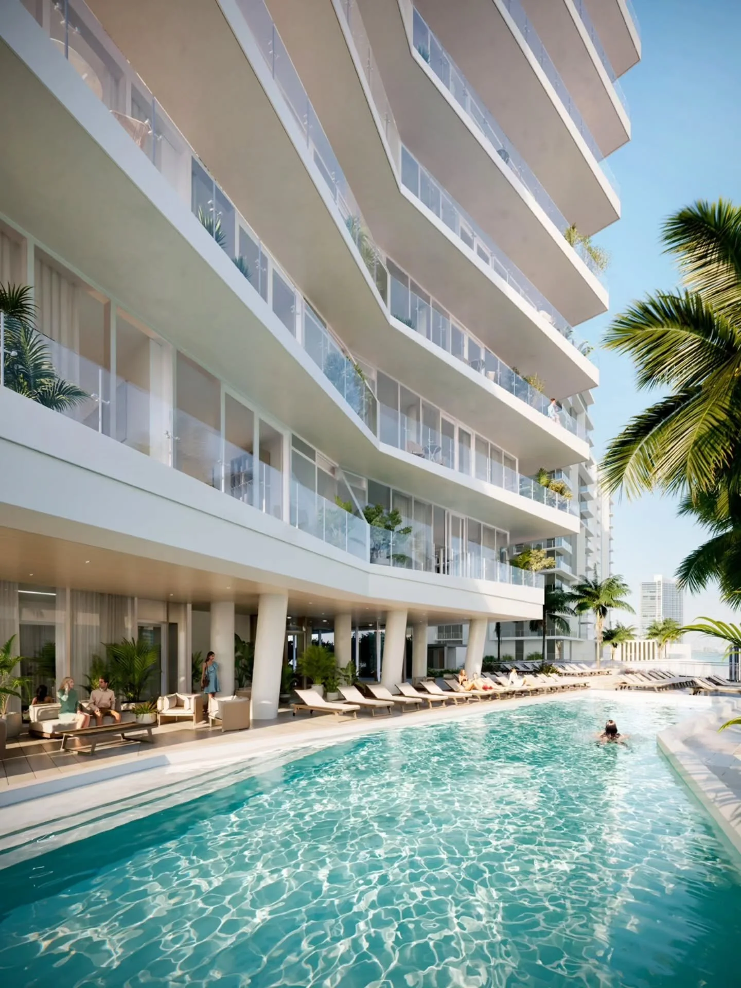 Recent Spaces are proud to share a couple of striking visuals we crafted of Miami Design District's premiere luxury rental residences - Cassi Miami. Positioned at the gateway of the District, the neighborhood provides residents with a vibrant tapestr