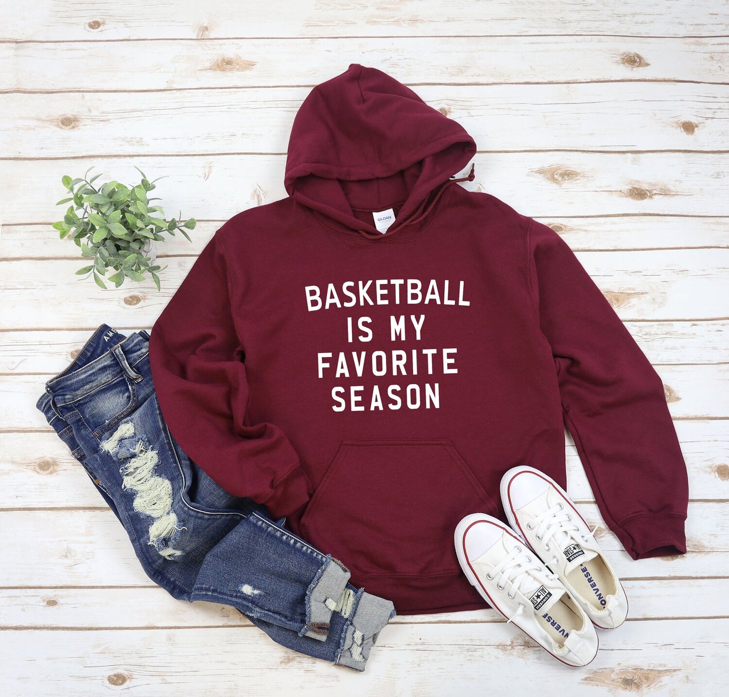 Basketball is My Favorite Season Sweatshirt Basketball 