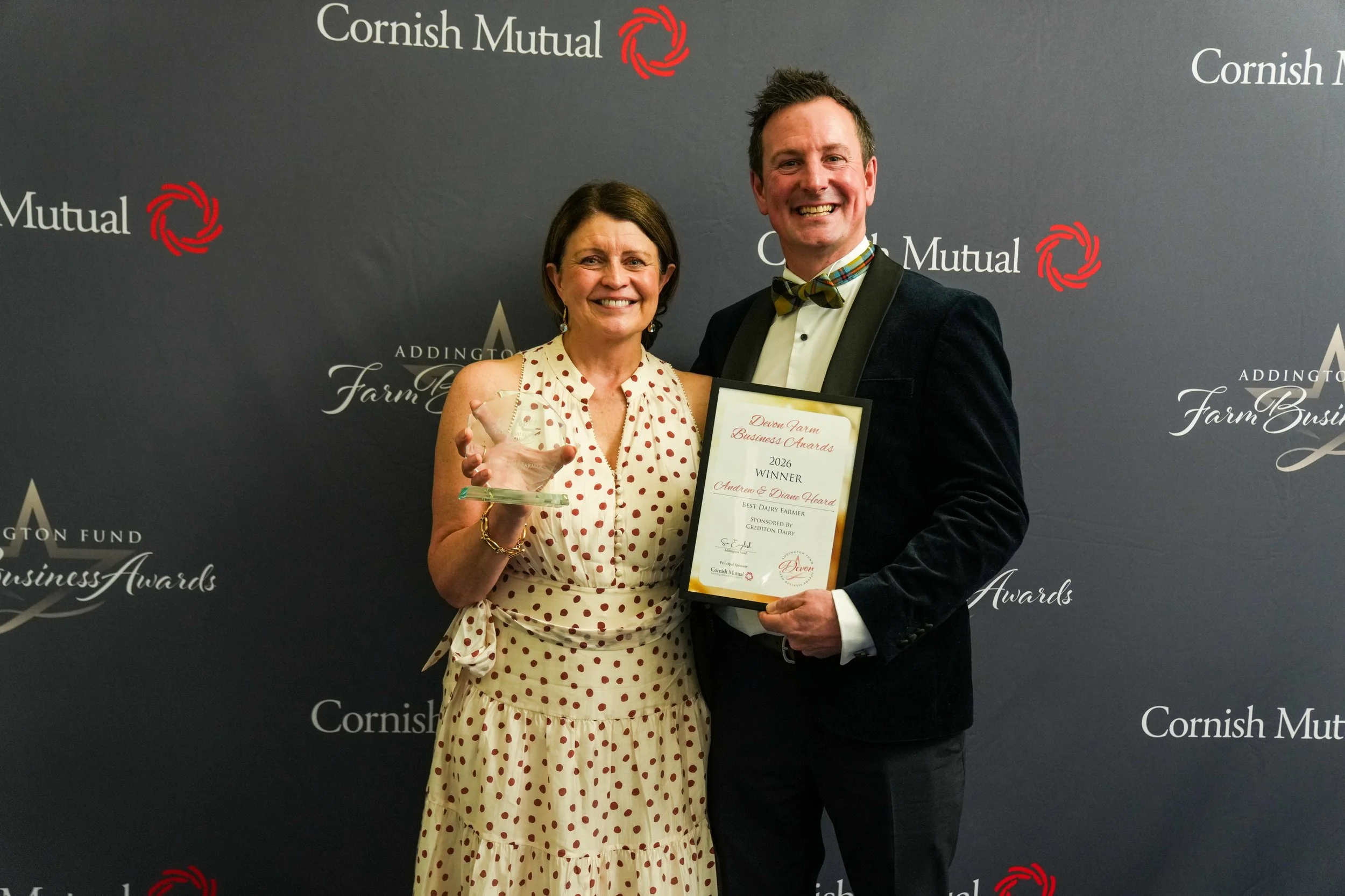 Diane and Andrew Heard, Best Dairy Farm