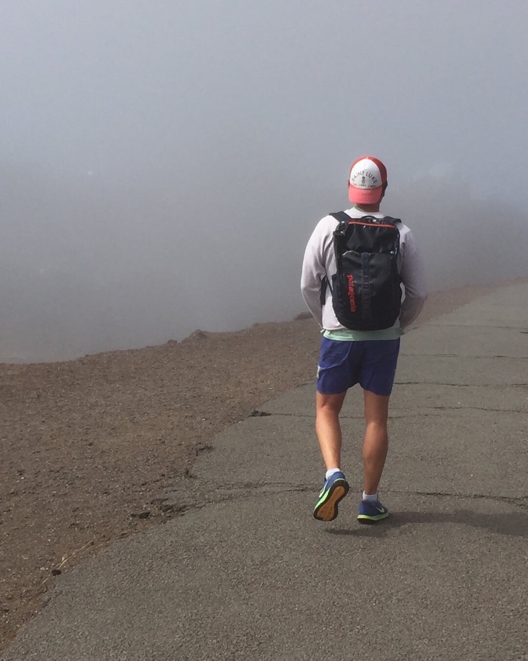 The beginning of MENTAL HEALTH AWARENESS week and 54321. Every step, run, cycle we take on our journey around the world will support mental health awareness.
Tom on mt Haleakala Maui.
Thank you  everyone for joining us..