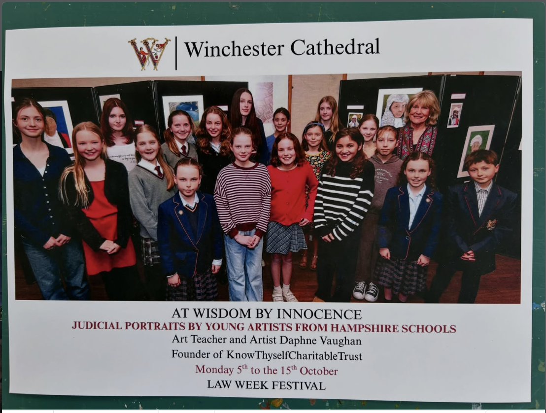 At Wisdom By Innocence - Winchester Cathedral.
