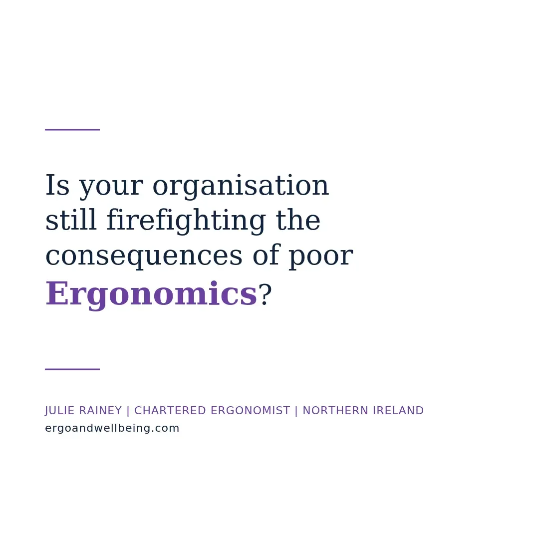 The Case for Proactive Ergonomics