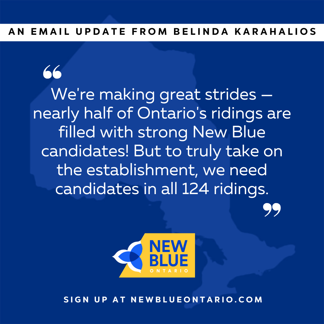 We’re Filling Ridings — Be Part of the Team!