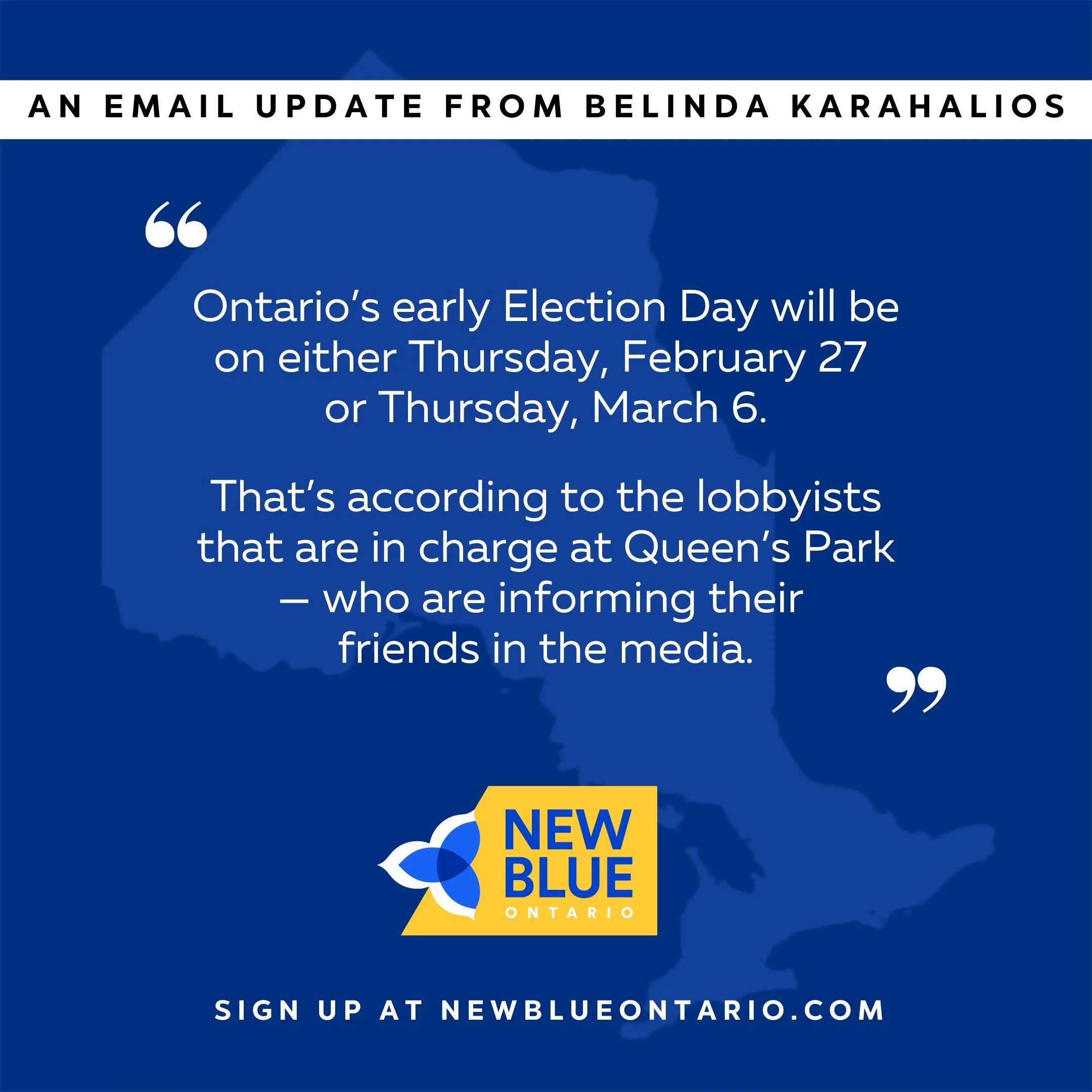 Election is HERE! Last Call for Candidates.