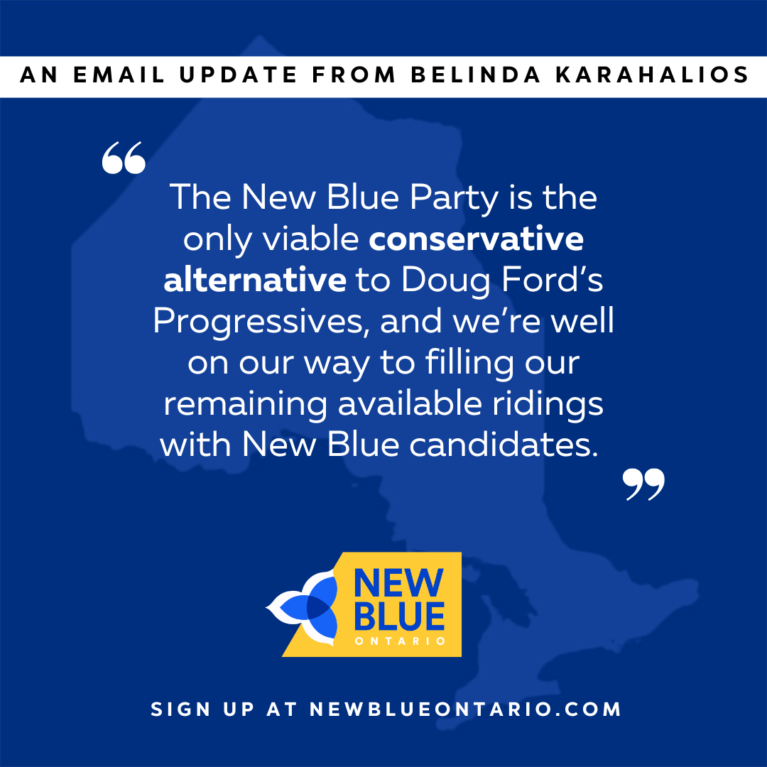 The Only Grassroots Conservative Party in Ontario