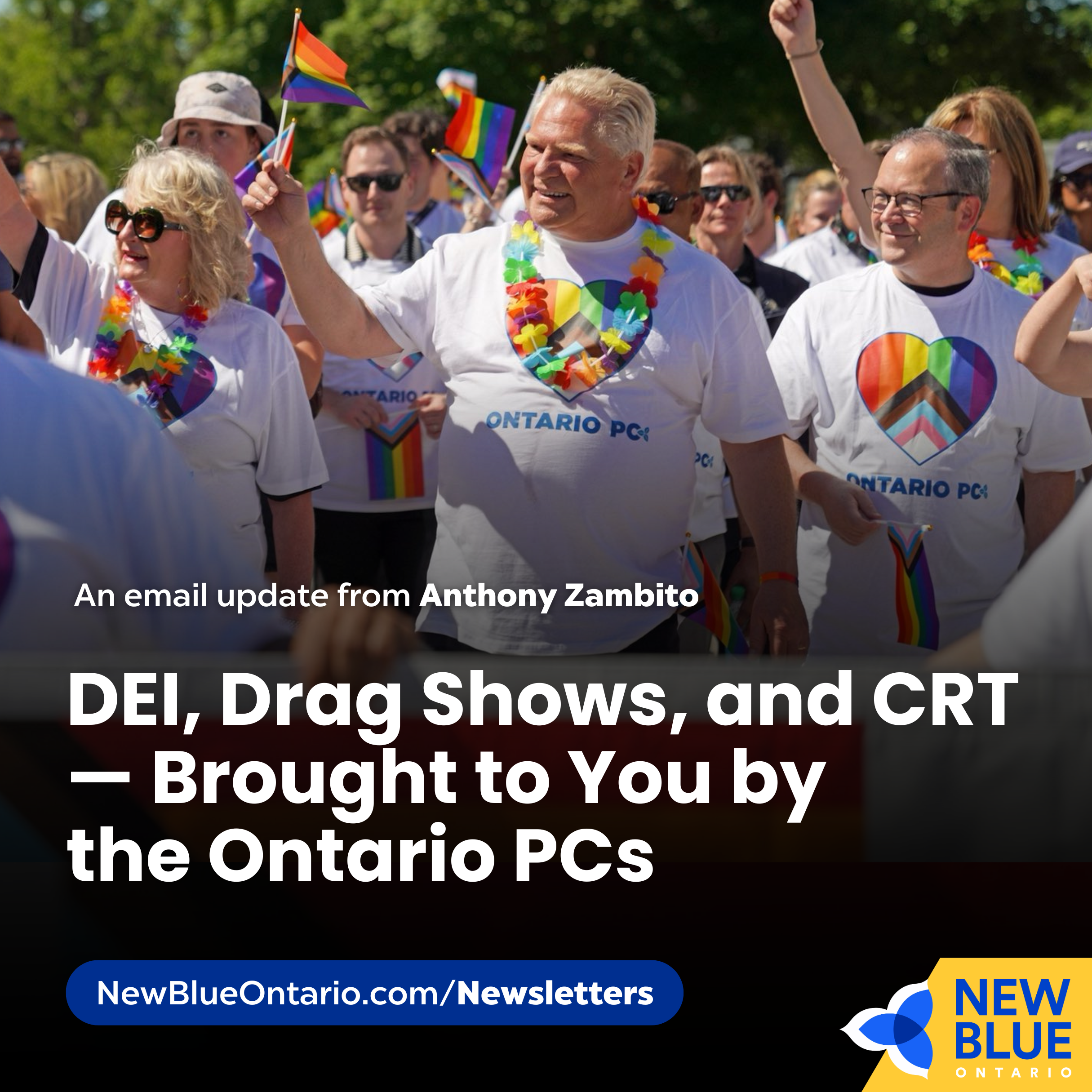 DEI, Drag Shows, and CRT—Brought to You by the Ontario PCs