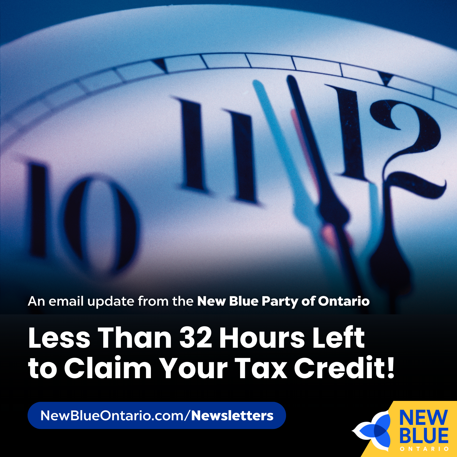 Less Than 32 Hours Left to Claim Your Tax Credit!