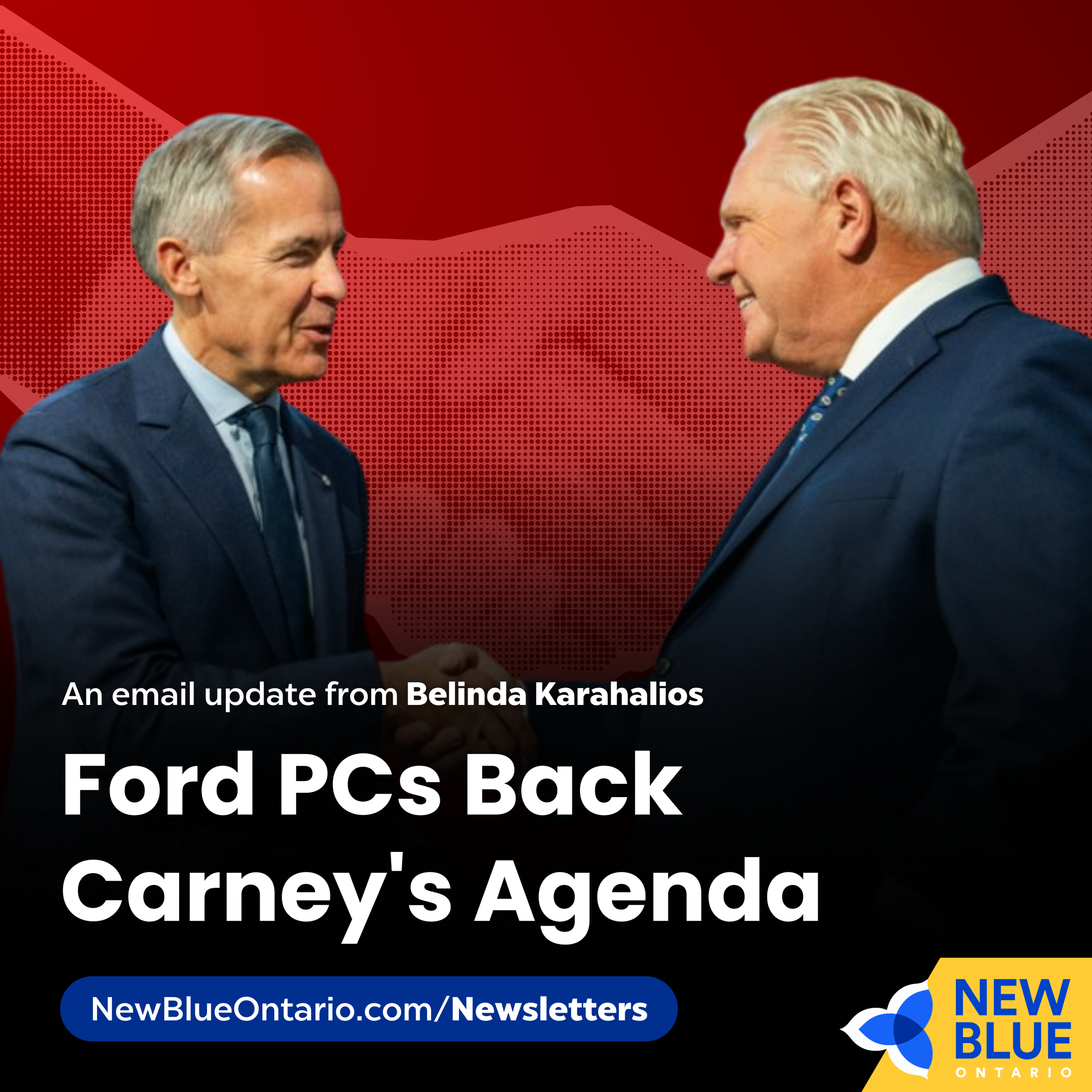Ford PCs Back Carney's Agenda