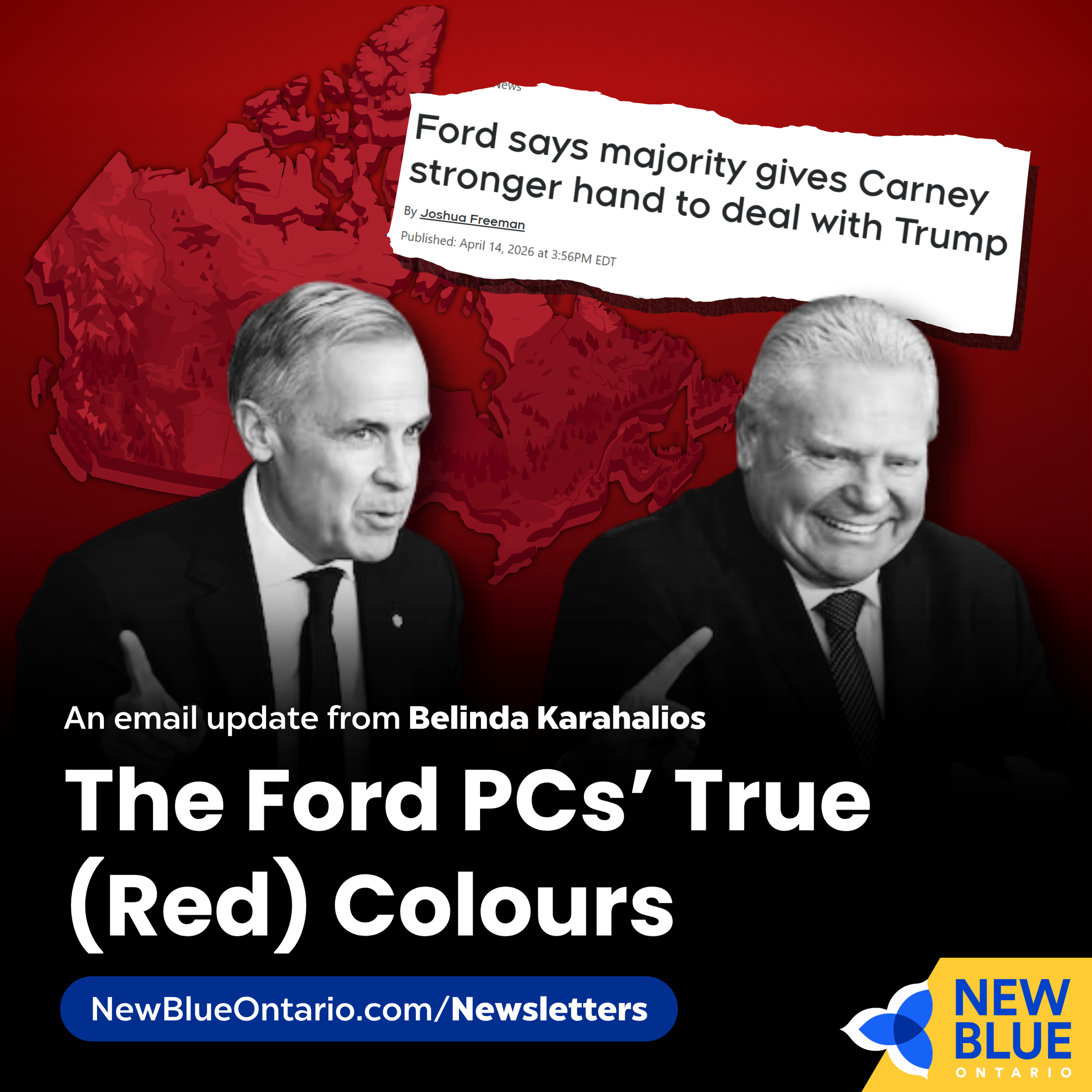 The Ford PCs’ True (Red) Colours