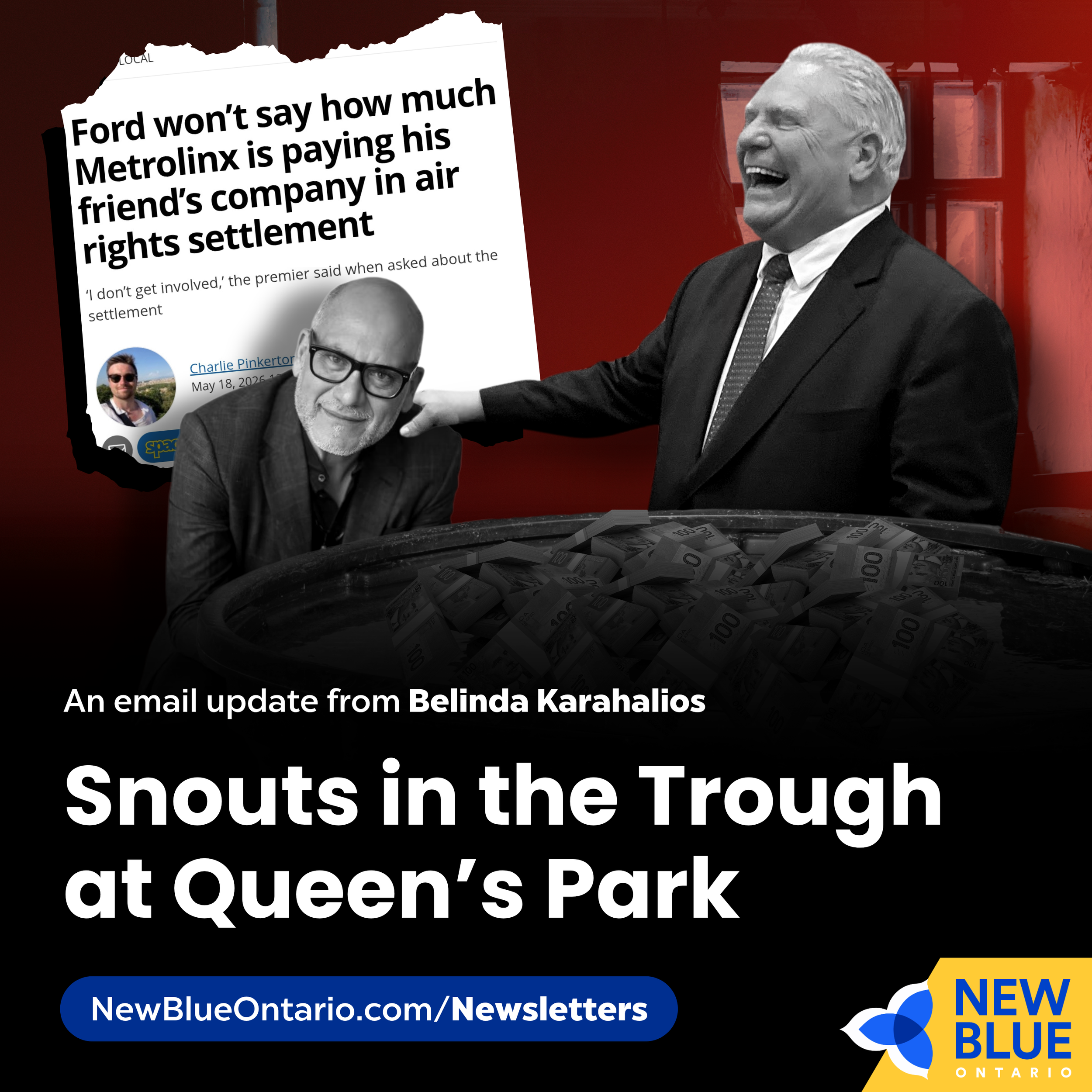 Snouts in the Trough at Queen’s Park