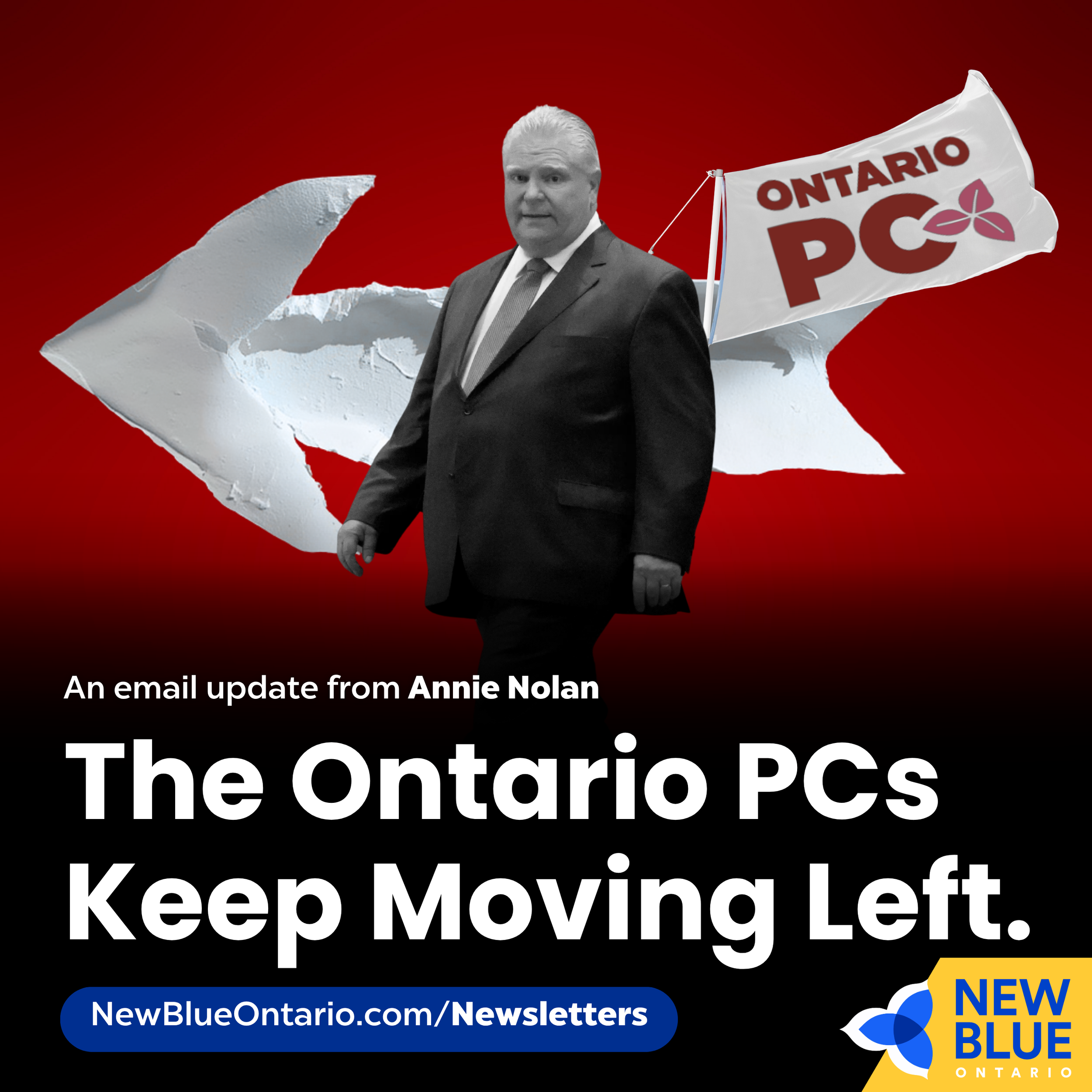 The Ontario PCs keep moving left.