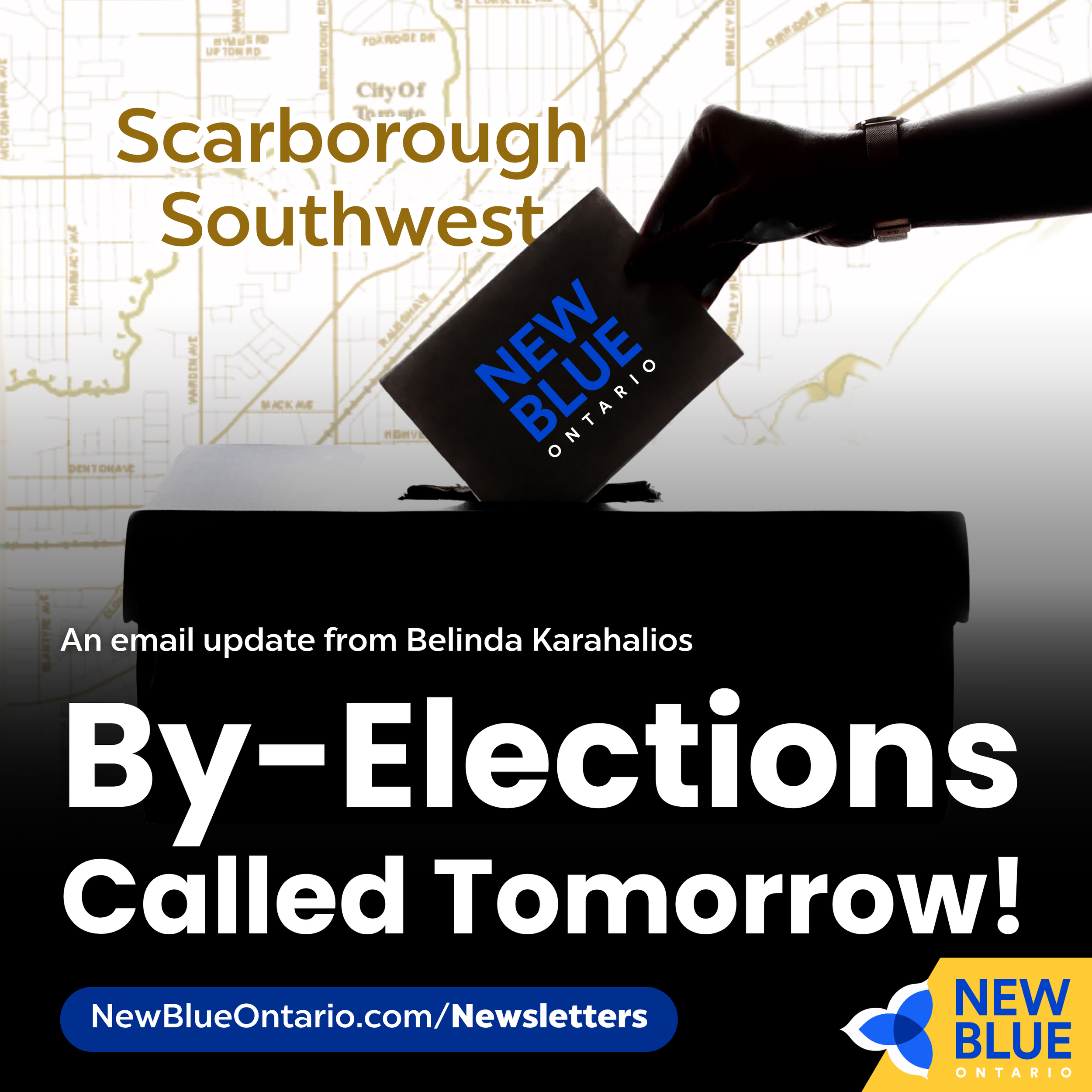 By-Elections Called Tomorrow!