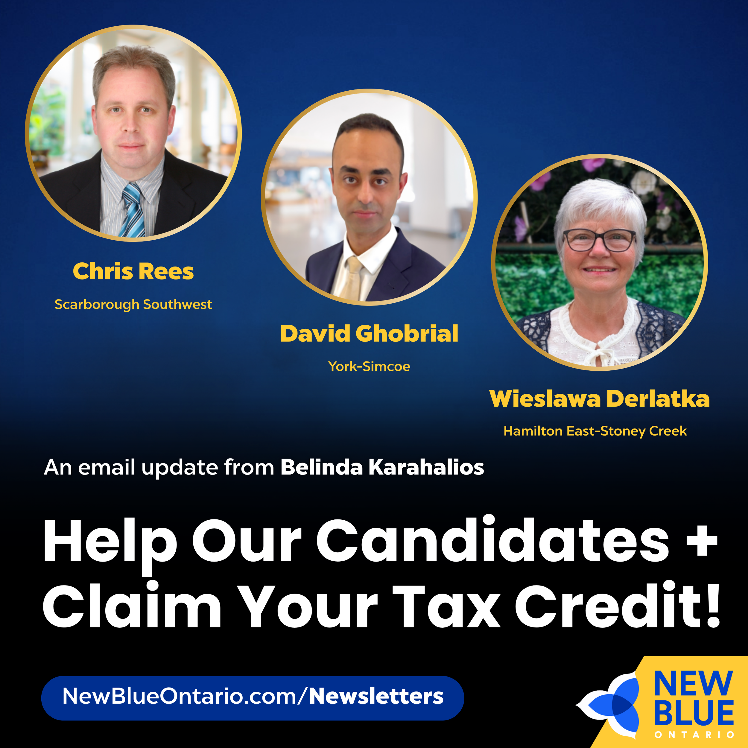 Help Our Candidates + Claim Your Tax Credit!
