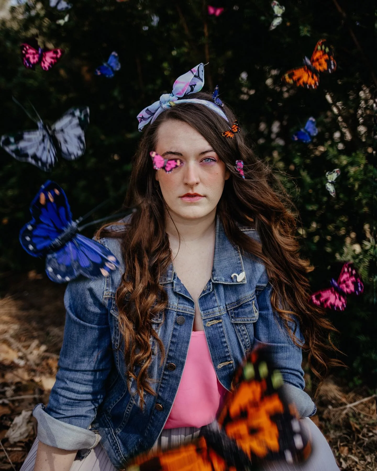 It&rsquo;s a time for transformation, you betcha 🦋 #selfportrait #conceptualphotography