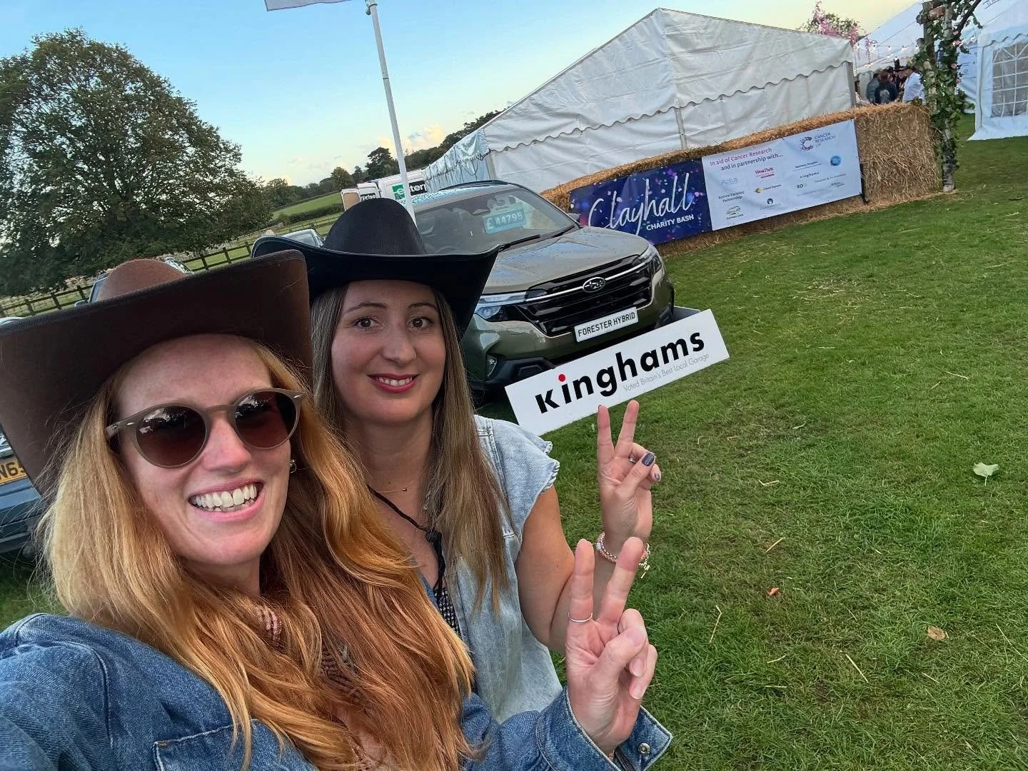 Howdy there cowboys and cowgirls! We are beyond proud to be involved again with the Clayhall Bash who are still counting, but hope to have raised over &pound;35k for Cancer Research!! Thank you so much Chlo&eacute; and Emma for representing the Kingh