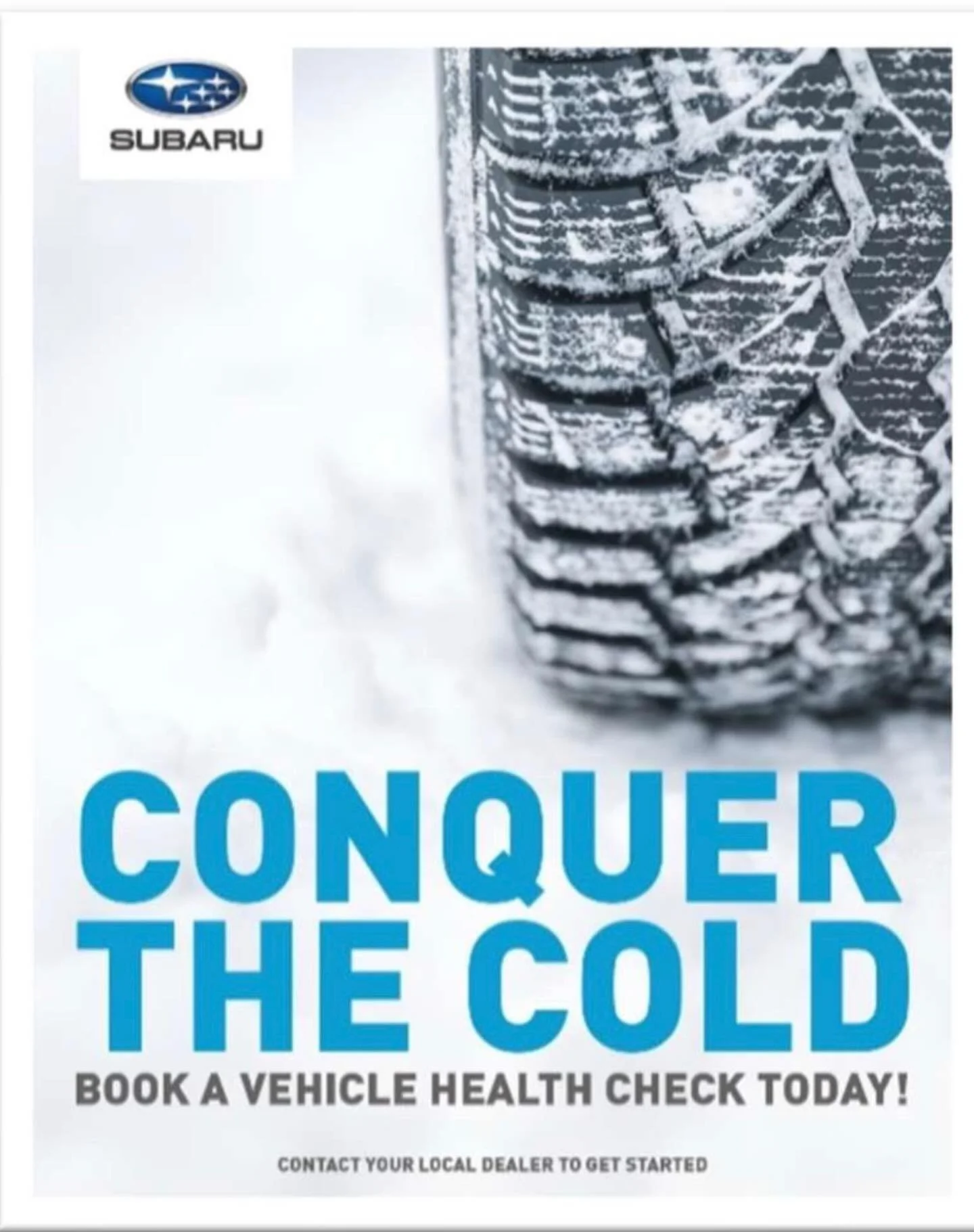Book a Subaru Winter Health Check today for &pound;19.99. Call for more details. 020 8680 4300.
.
.
.
#subaruuk #conquerthecold #kinghamssubaru #kinghamscars #kinghams