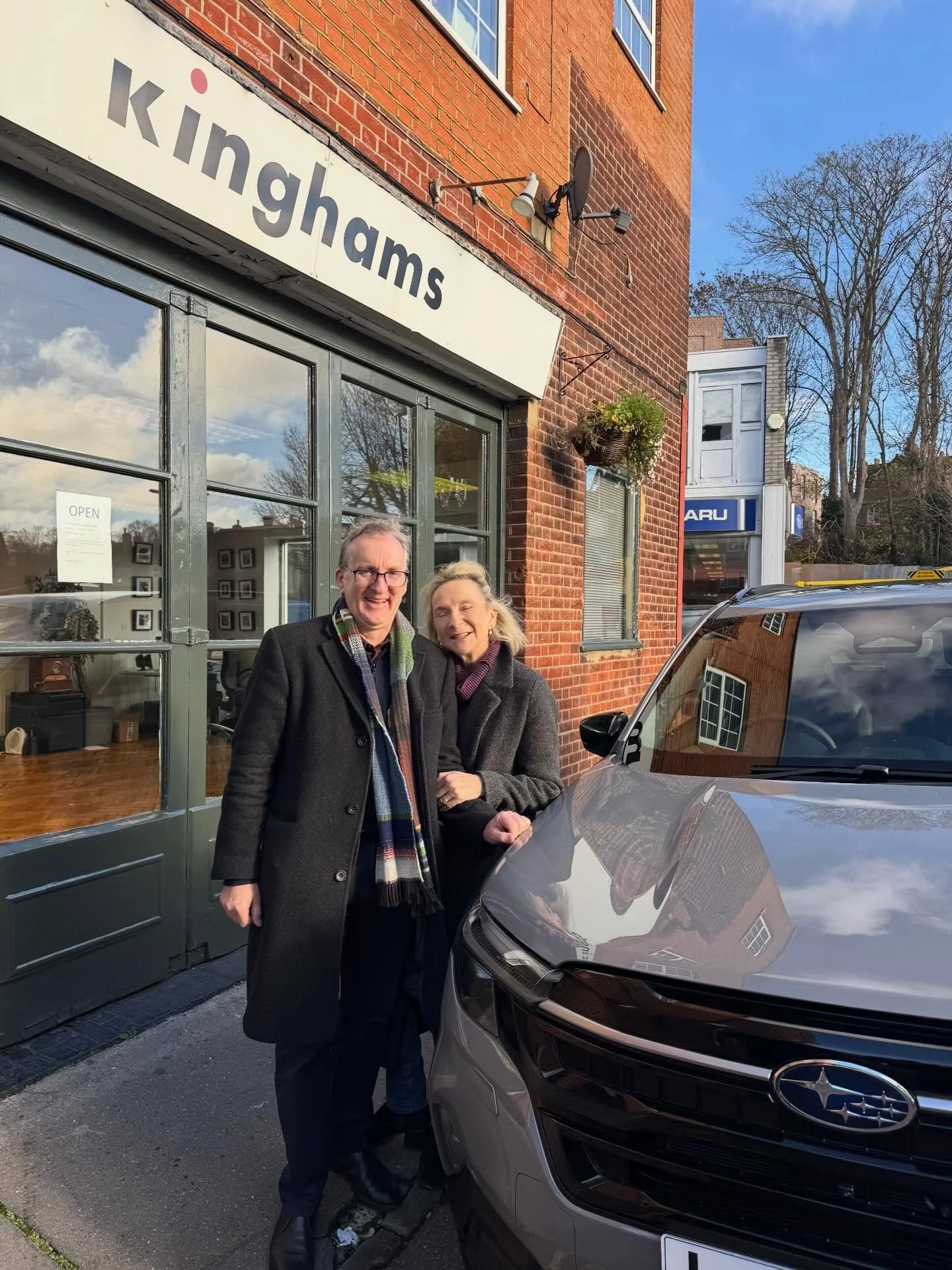 Spot the difference! 

Subaru Forester in Ice Silver Metallic 
.
Subaru Crosstrek in Sapphire Blue 
.
Subaru Forester in Autumn Green Metallic 
.
What lovely, happy customers. Enjoy your new cars! 
.
.
.
#kinghams #kinghamscars #kinghamssubaru #subar