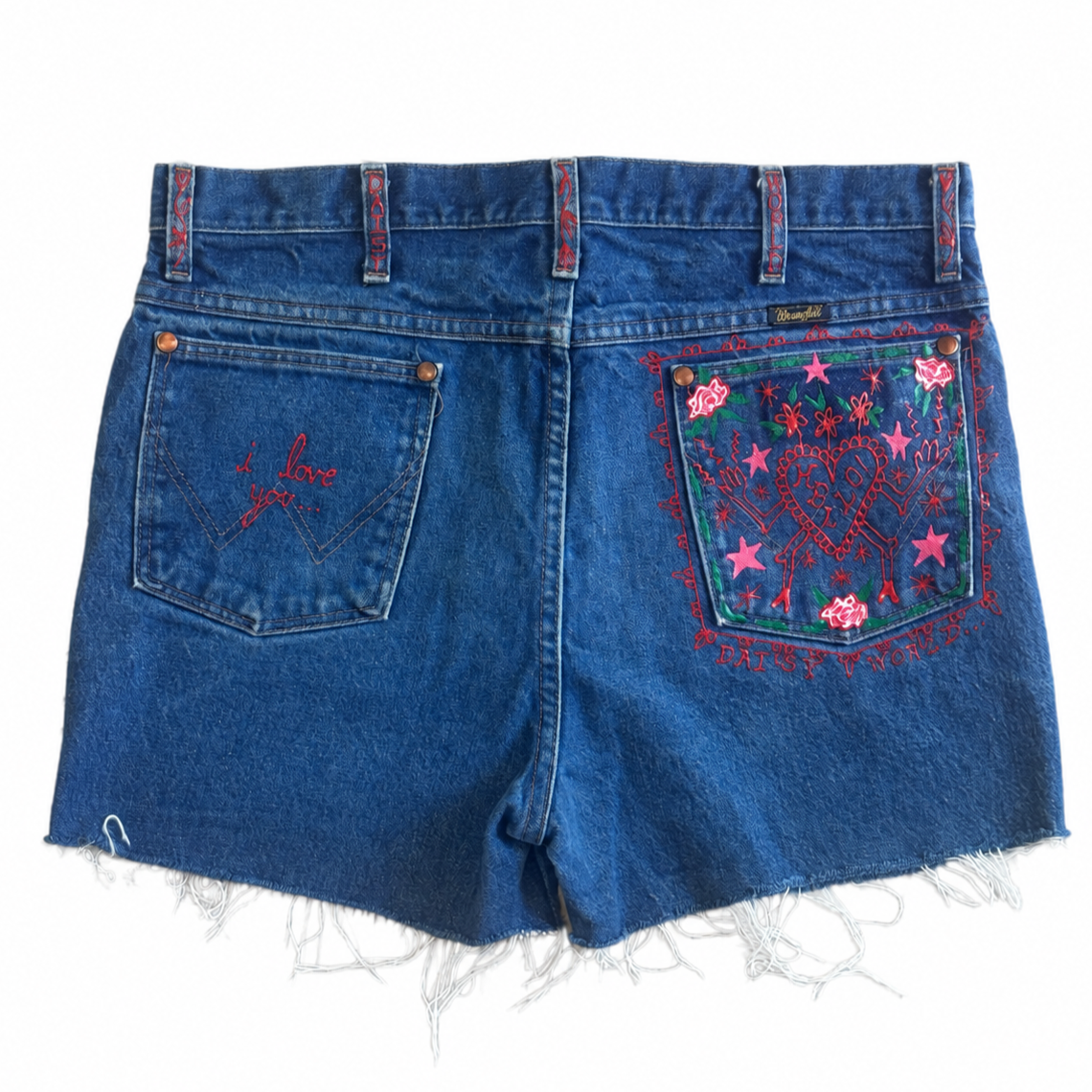 MR HEART HANDS SHORTS 33"