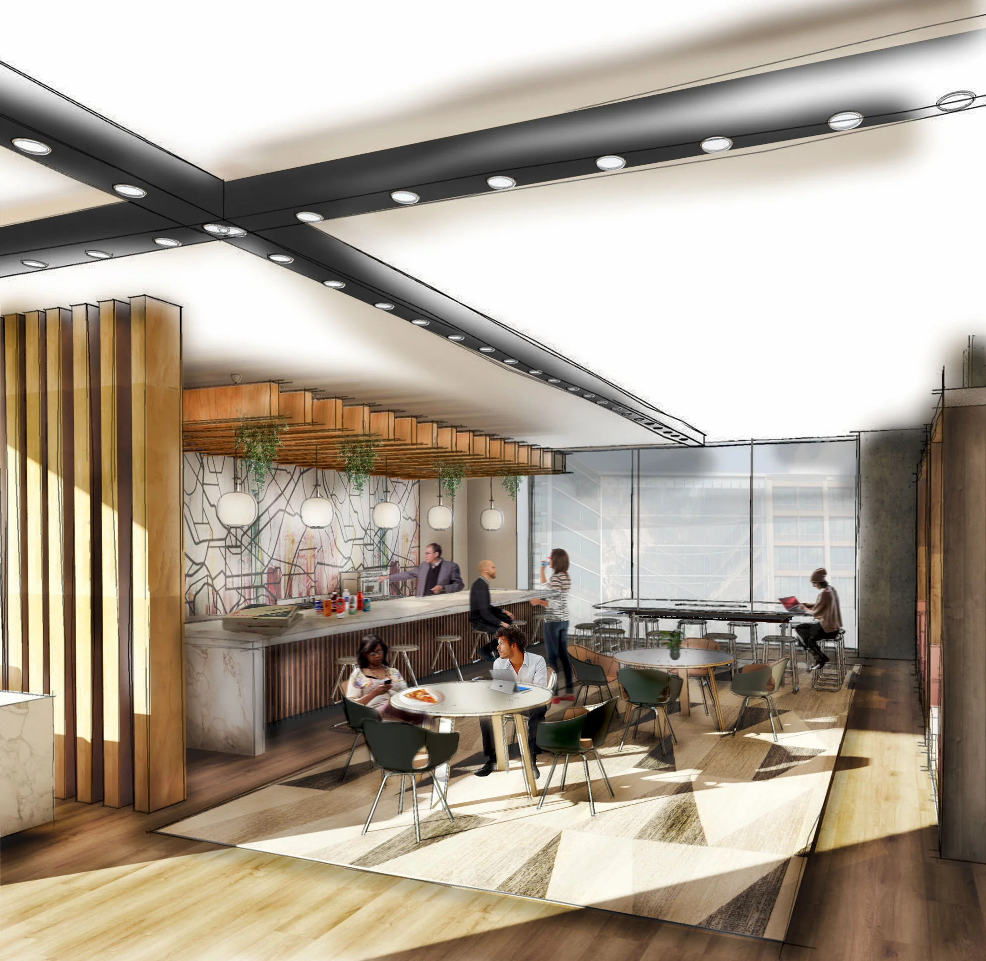Kitchen &amp; Lounge
